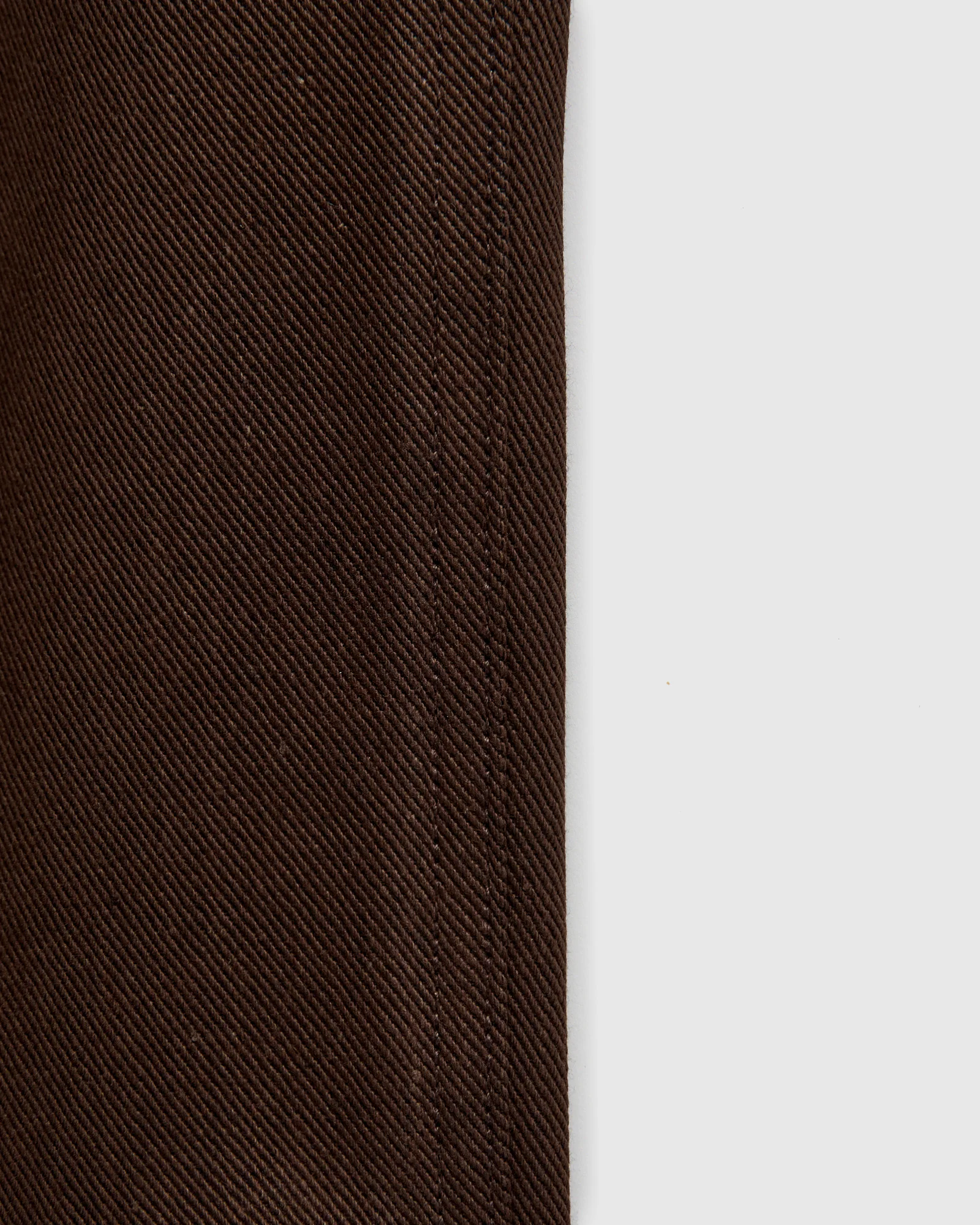 "Portola" 15oz Dark Brown Selvedge Denim - Tapered Fit - Image 11
