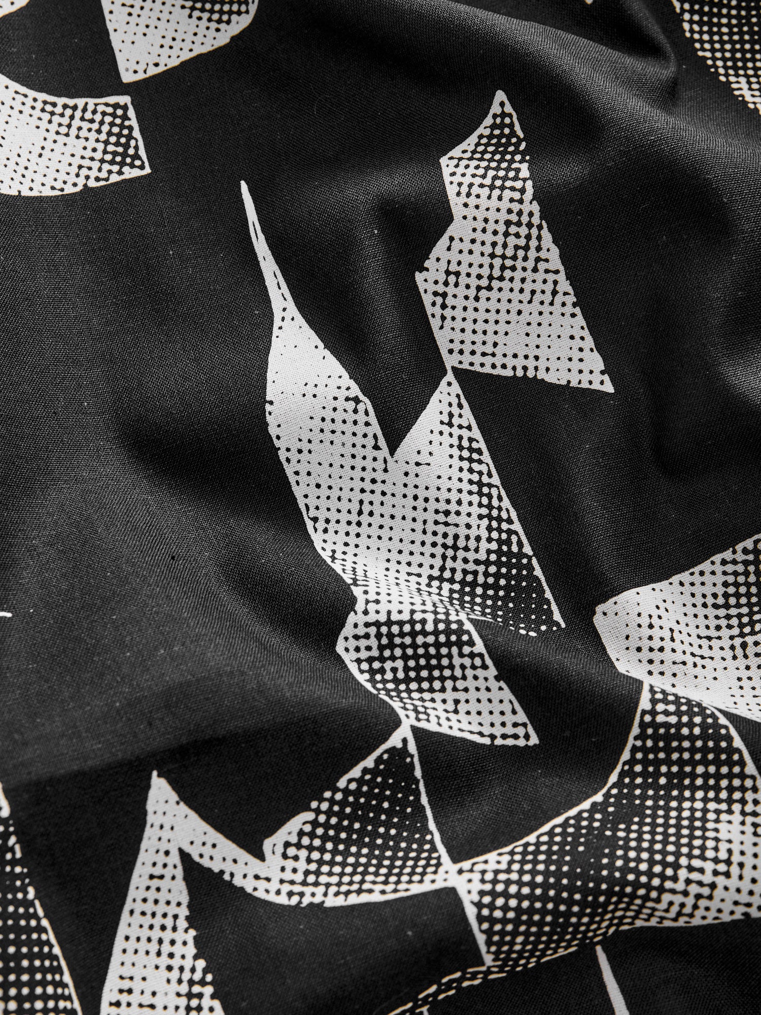 Printed Bandana in Black NYC - Image 4