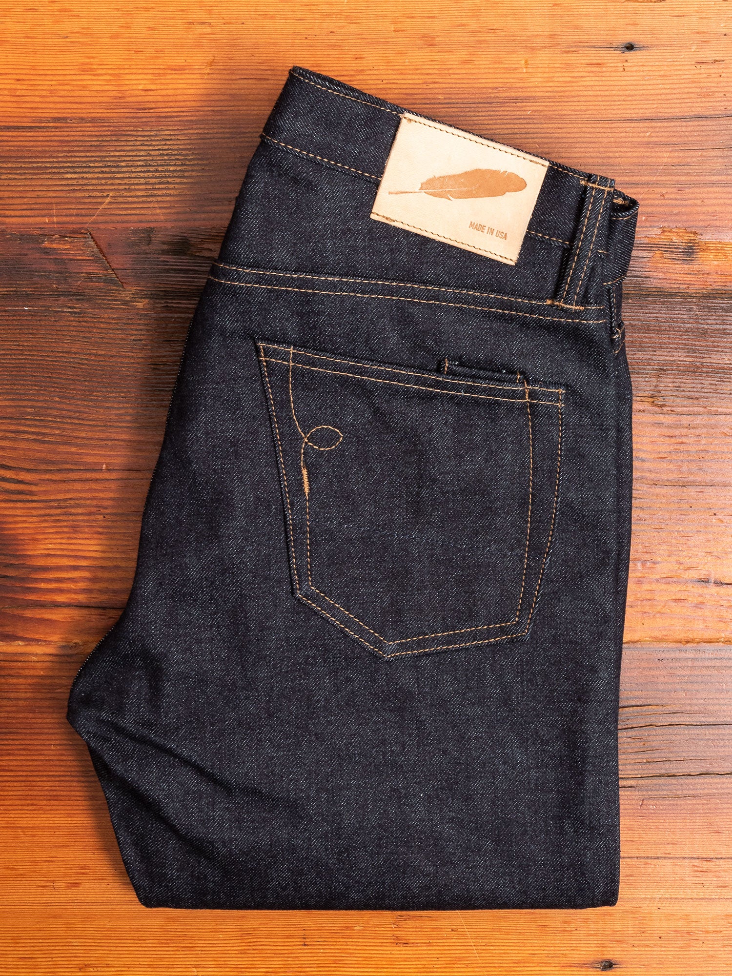 "Proprietary" 15oz Selvedge Denim in Silveridge - Image 2