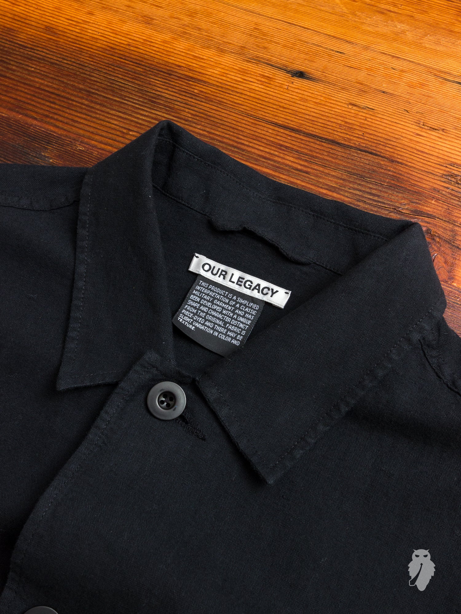 Puff Pocket Shirt in Black - Image 4