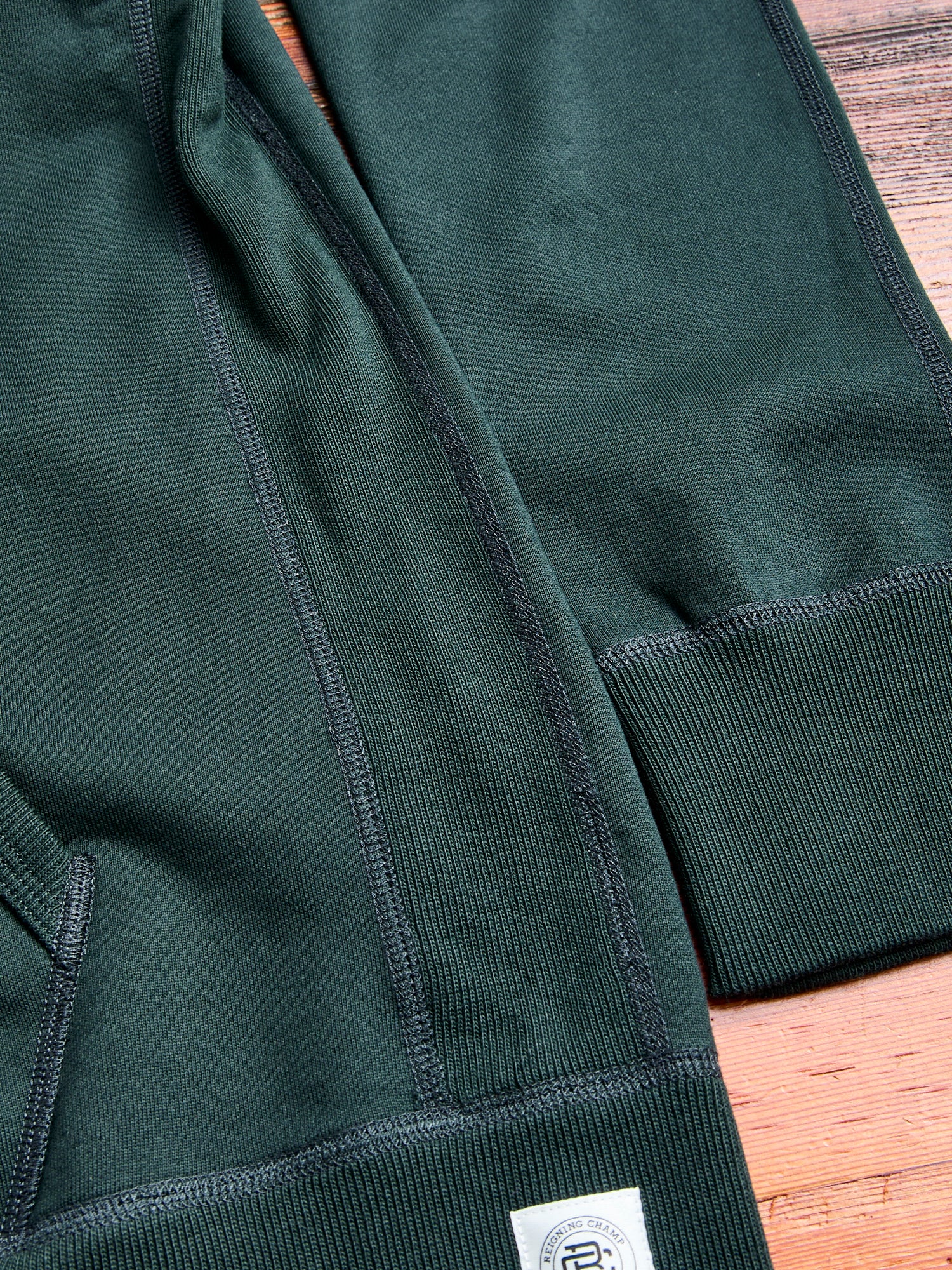 Pullover Hoodie in Petrol - Image 7