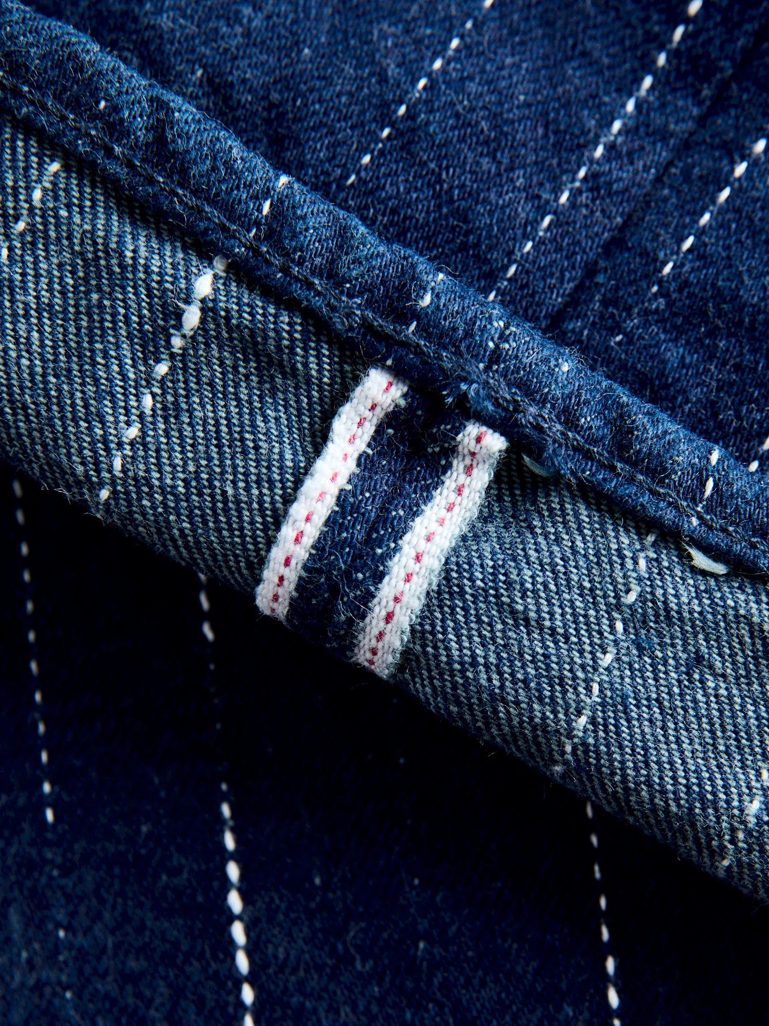 D1885S "Rain Kasuri" 14oz Selvedge Denim - Regular Tapered Fit - Image 11