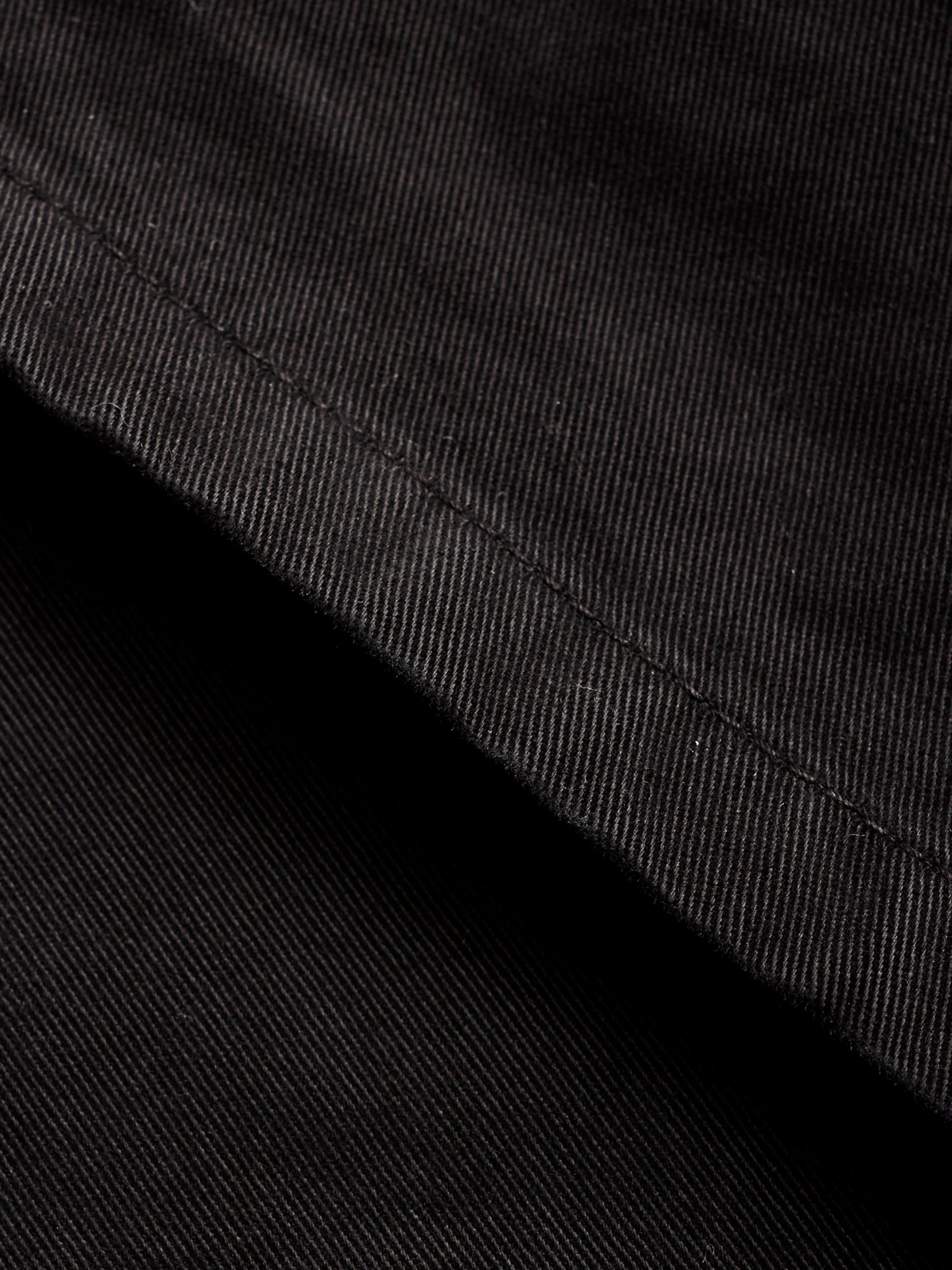 Relaxed Taper Cargo Chino in Black Stonewash - Image 8