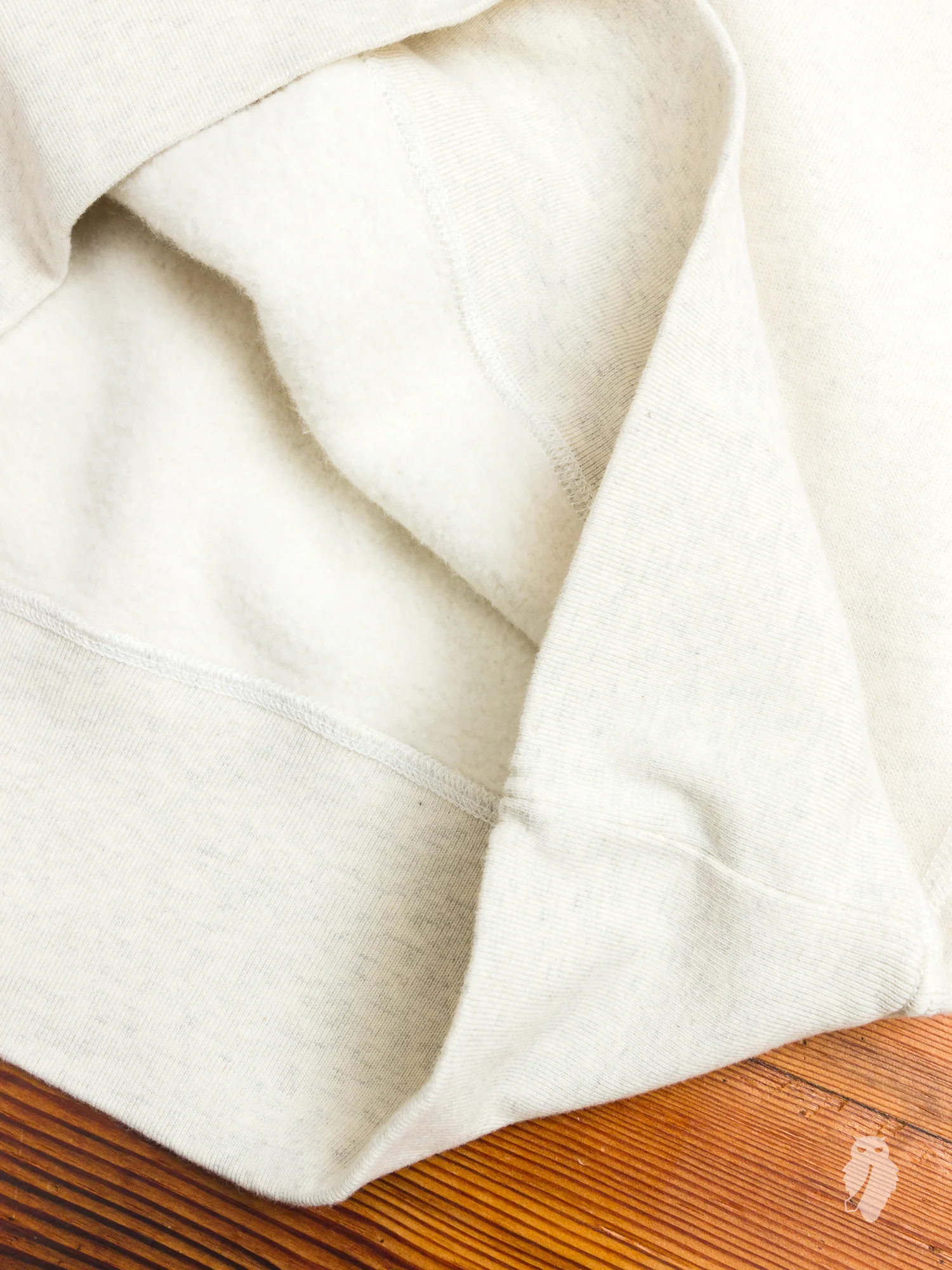 Reversible Sweater in Light Grey - Image 5