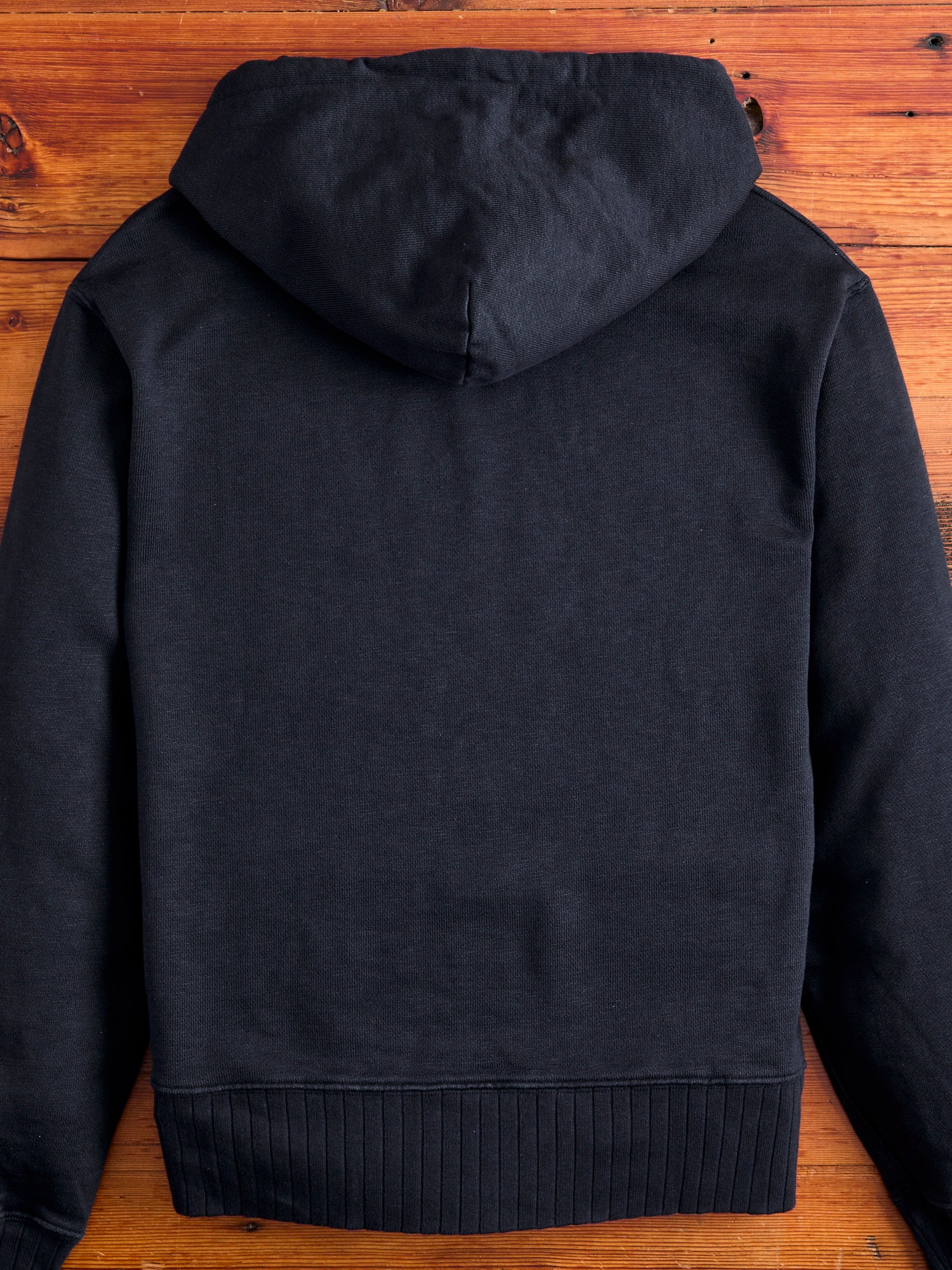 RFHD01 "Good Basics" Rugged Fleece 16oz Hoodie in Charcoal - Image 3