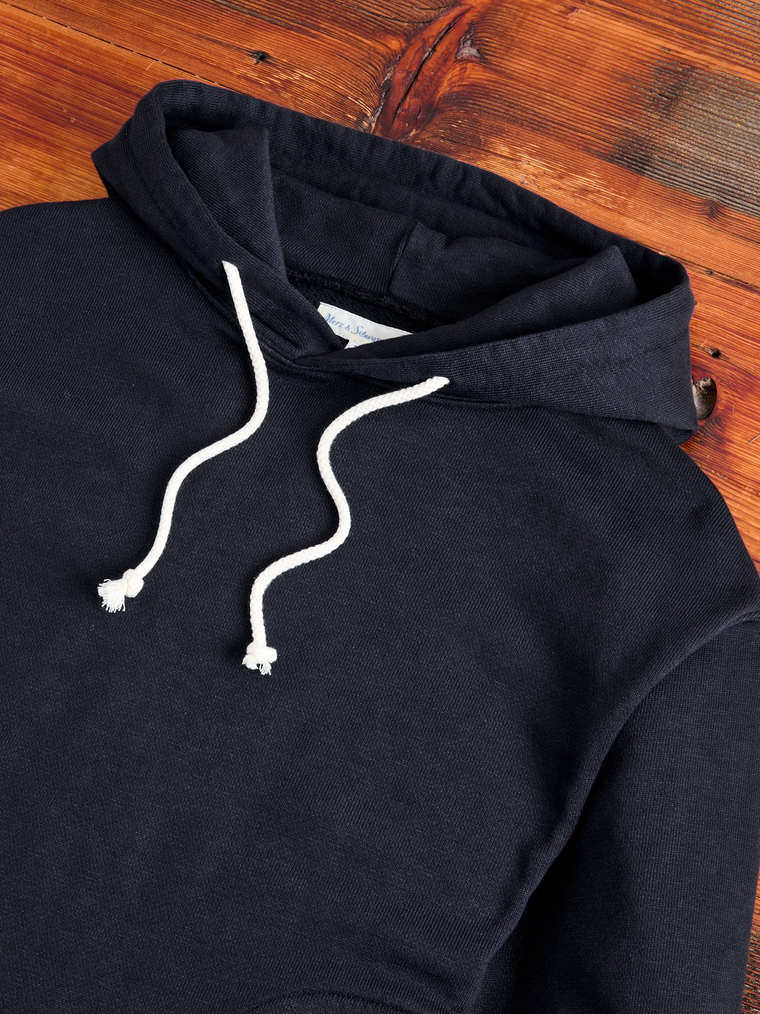 RFHD01 "Good Basics" Rugged Fleece 16oz Hoodie in Charcoal - Image 4