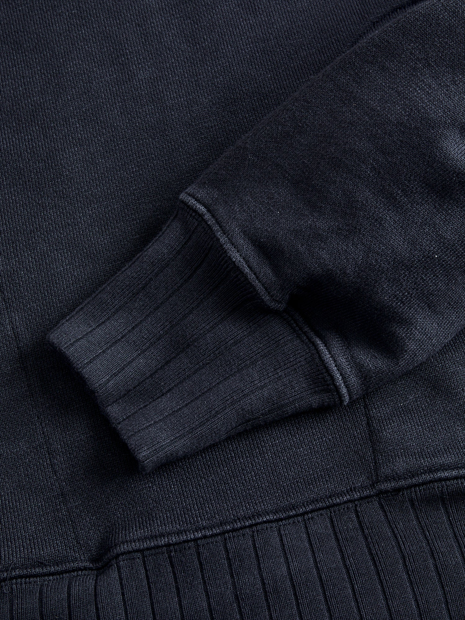 RFHD01 "Good Basics" Rugged Fleece 16oz Hoodie in Charcoal - Image 7