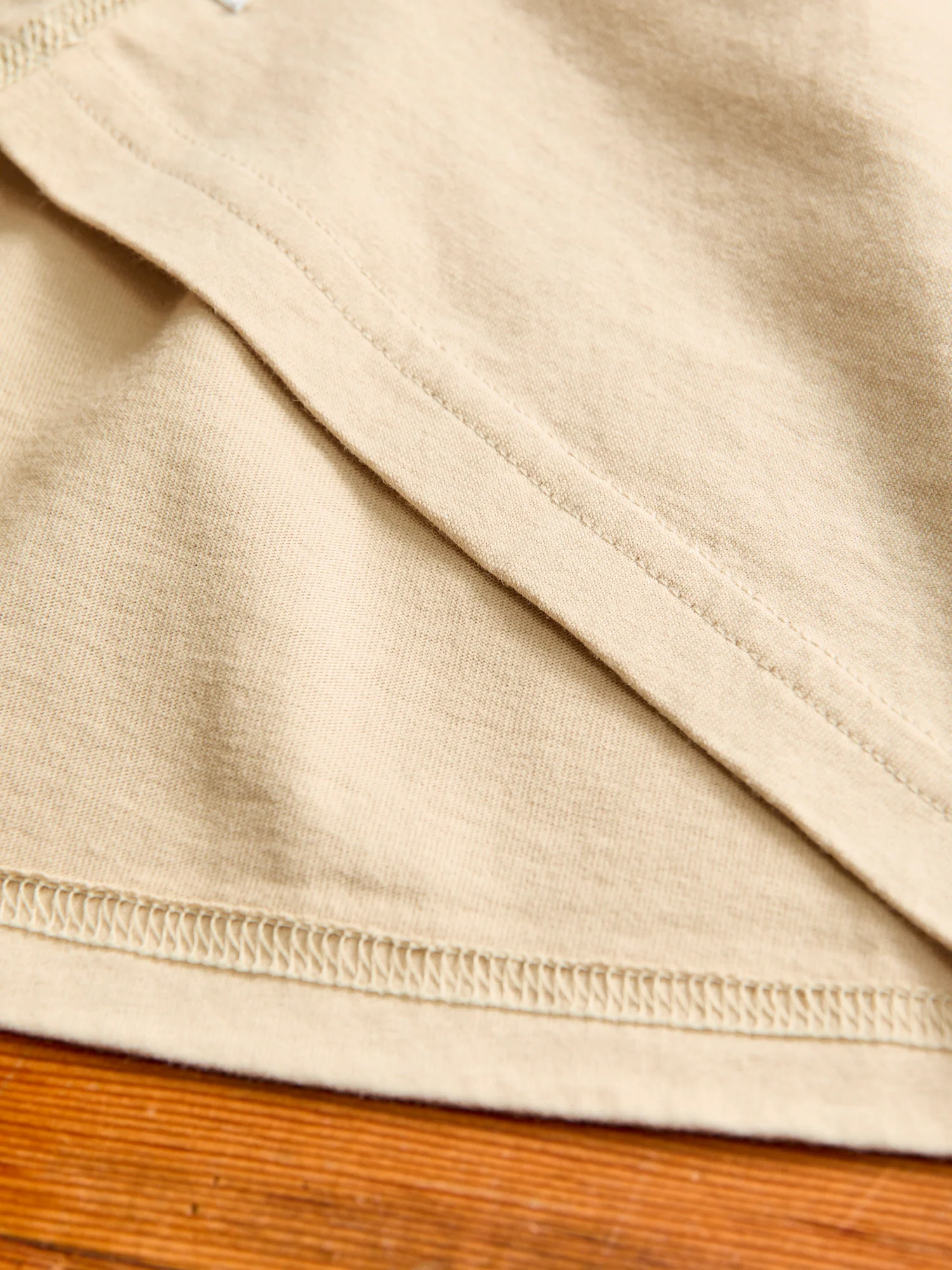 Ringspun Jersey T-Shirt in Dune - Image 4