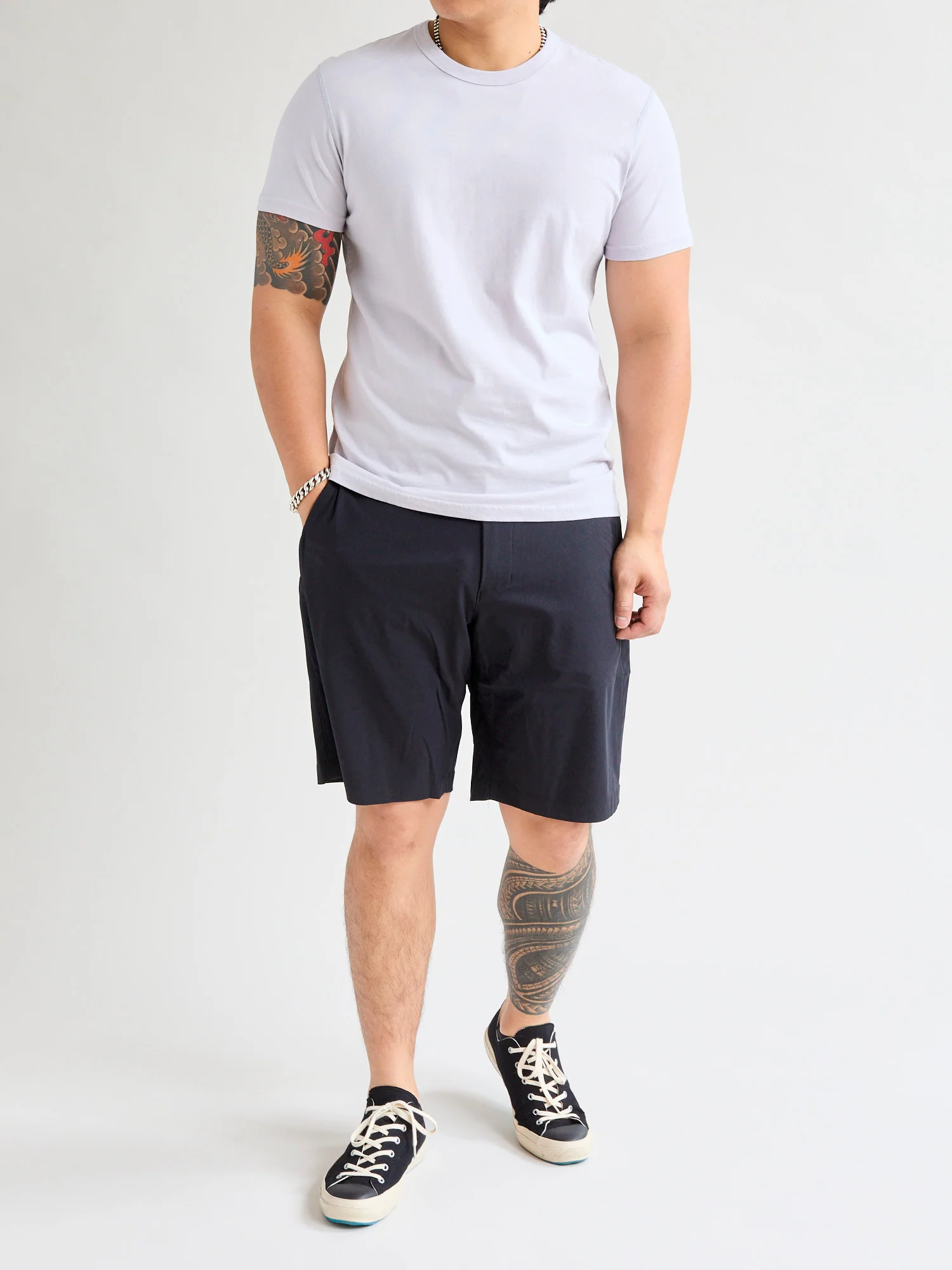 Ringspun Jersey T-Shirt in Taro - Image 8