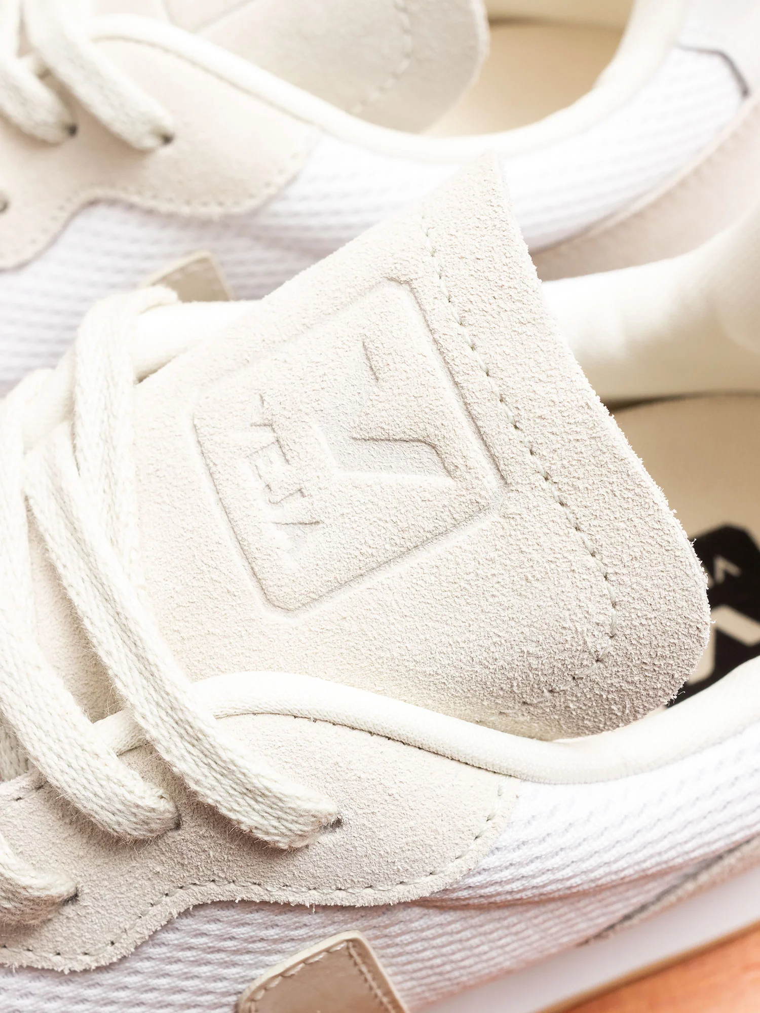 Rio Branco Sneaker in White Pierre Natural - Image 4