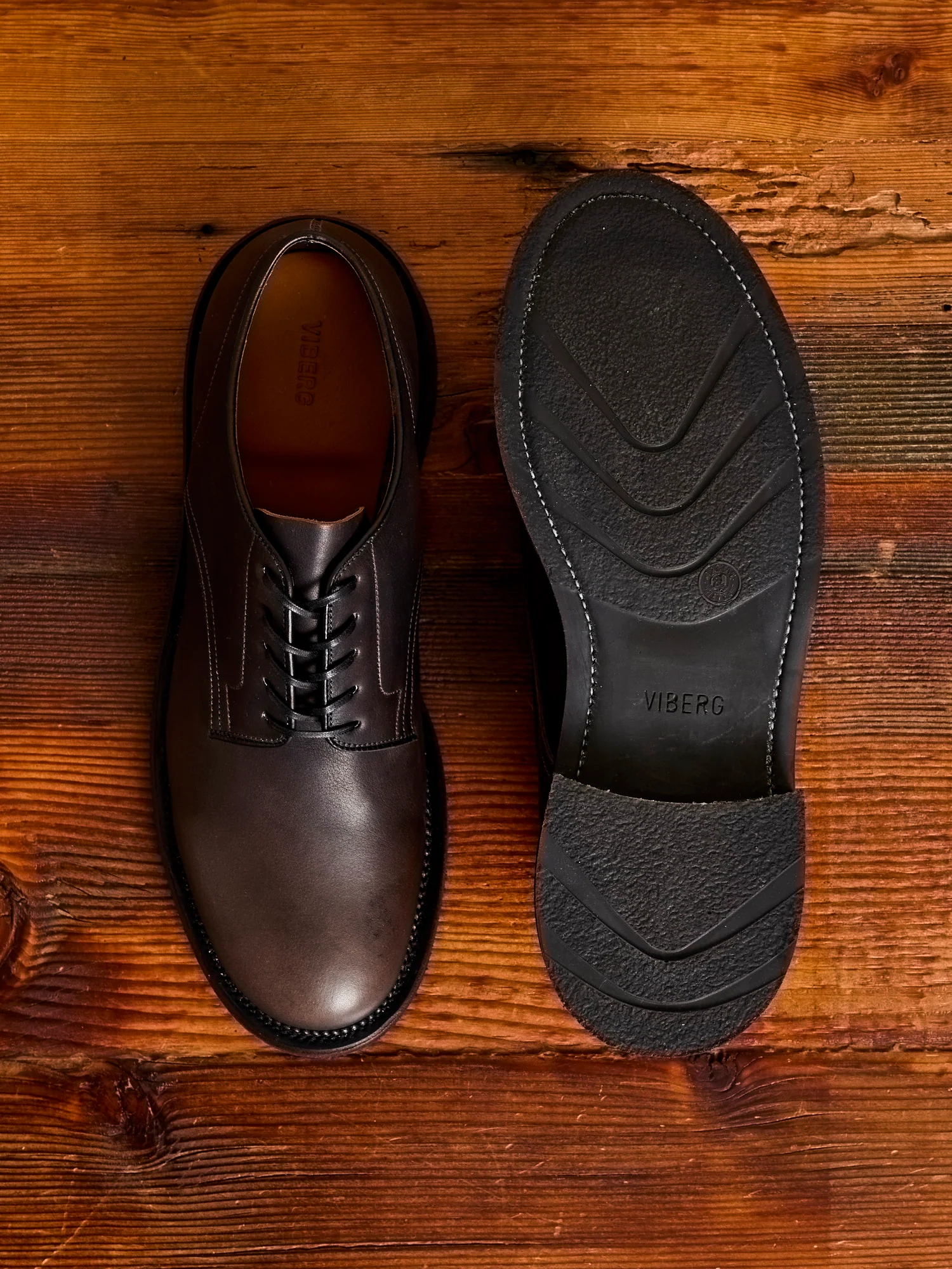 Rockland Blucher 1035 in Winter Smoke Regency Calf - Image 2