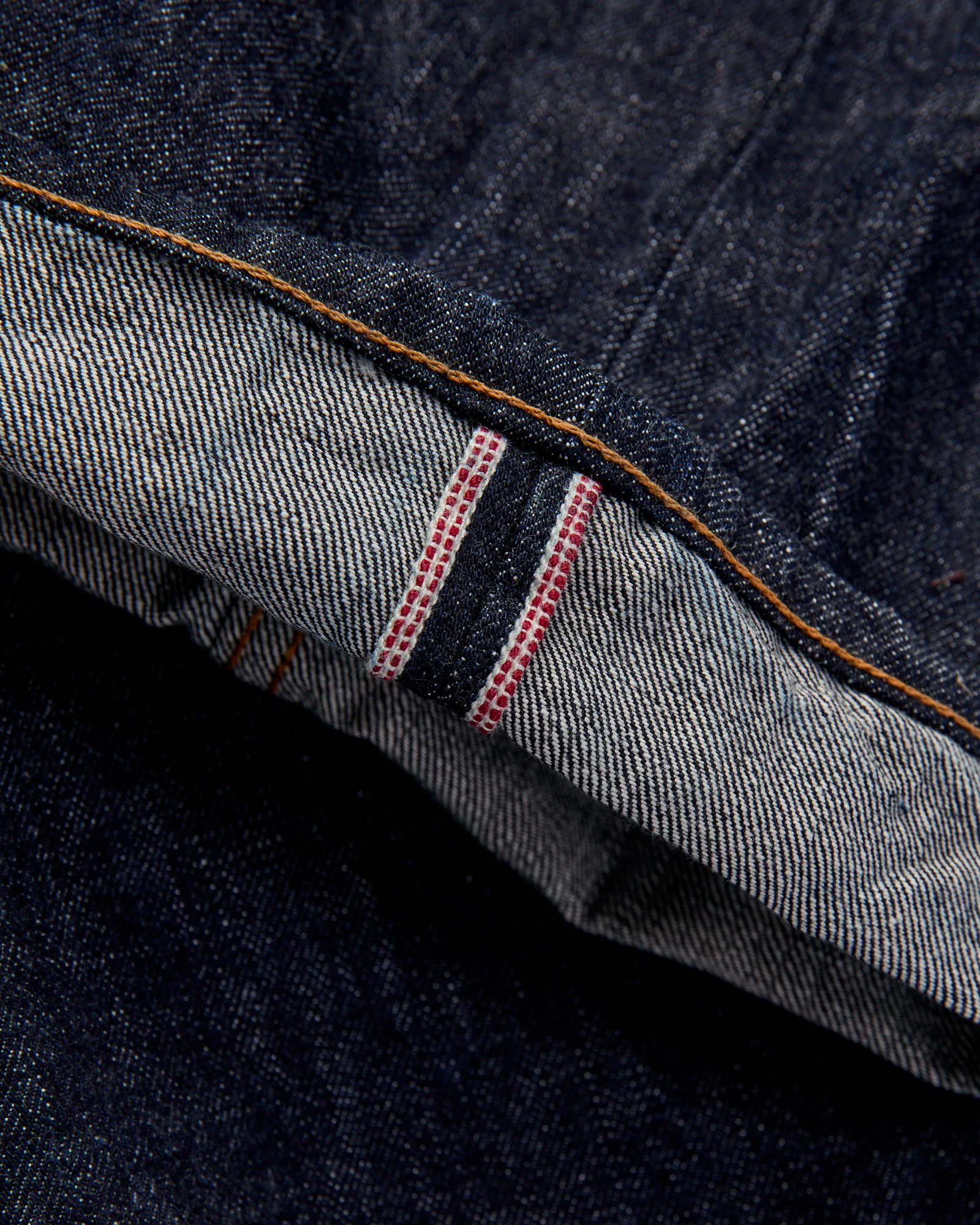 RS-100xk "Kibata" 14oz One Wash Selvedge Denim - Relaxed Straight Fit - Image 8