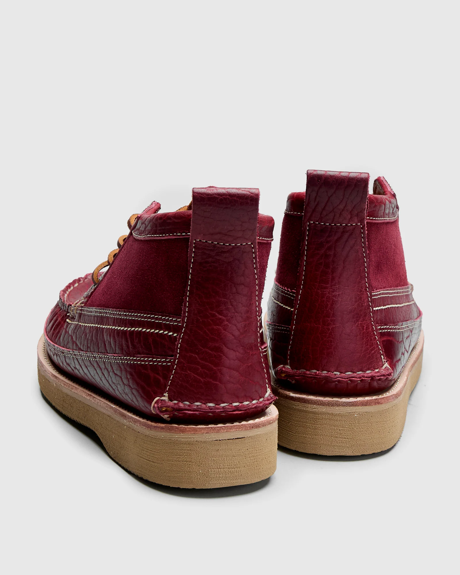 "Rumble" Scout Boot in Dark Cherry Bison - Image 6