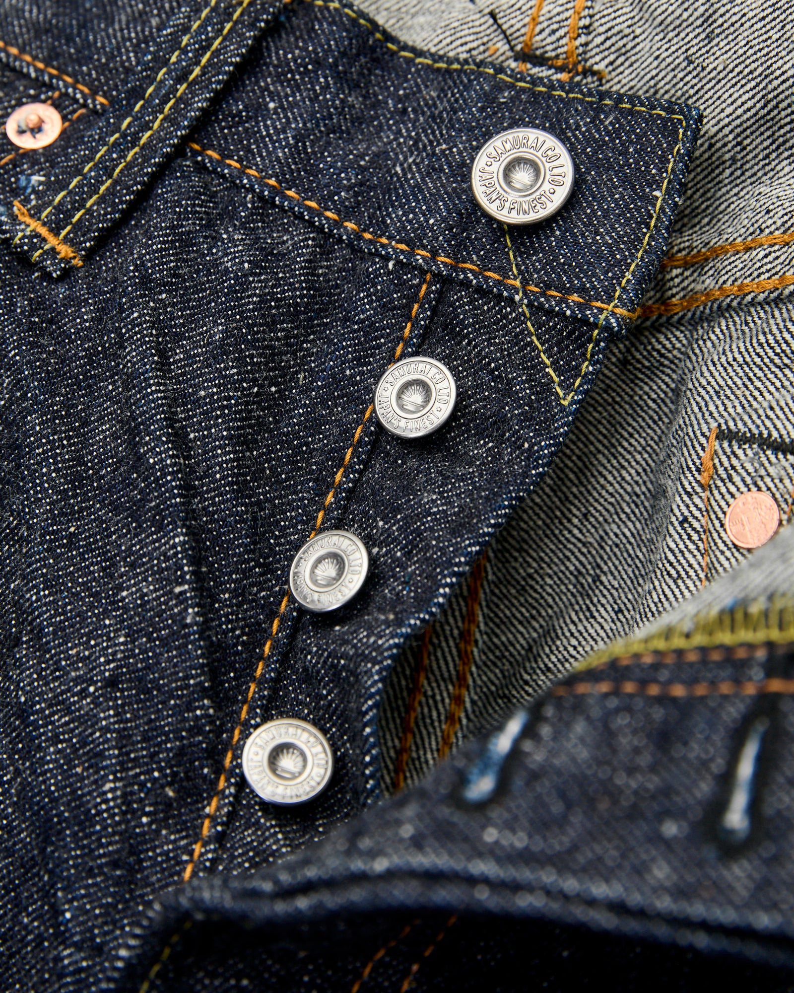 S0511XX-II "Otokogi" 15oz Selvedge Denim - Slim Tapered Fit - Image 7