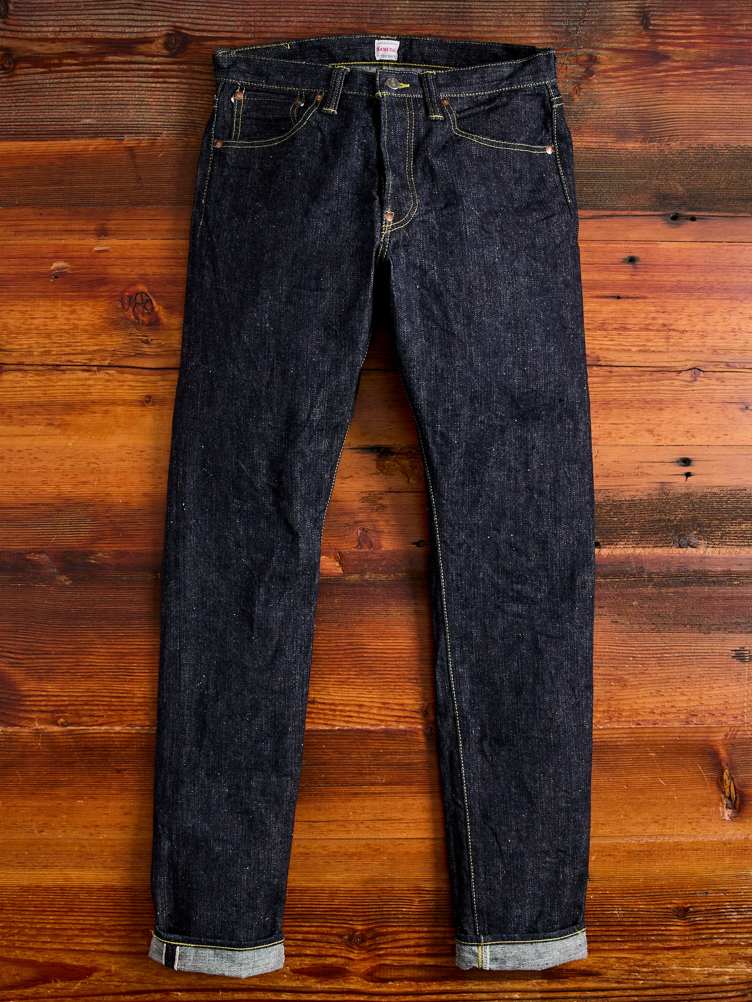 S140VXJ "Jin" 17oz Left Hand Twill Selvedge Denim - Relaxed Tapered Fit - Image 2