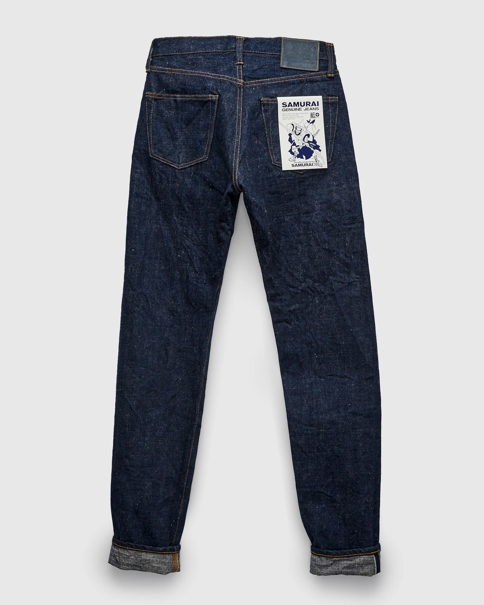 S211AX "Ai-Benkei" 18oz Natural Indigo Selvedge Denim - Relaxed Tapered Fit - Image 3