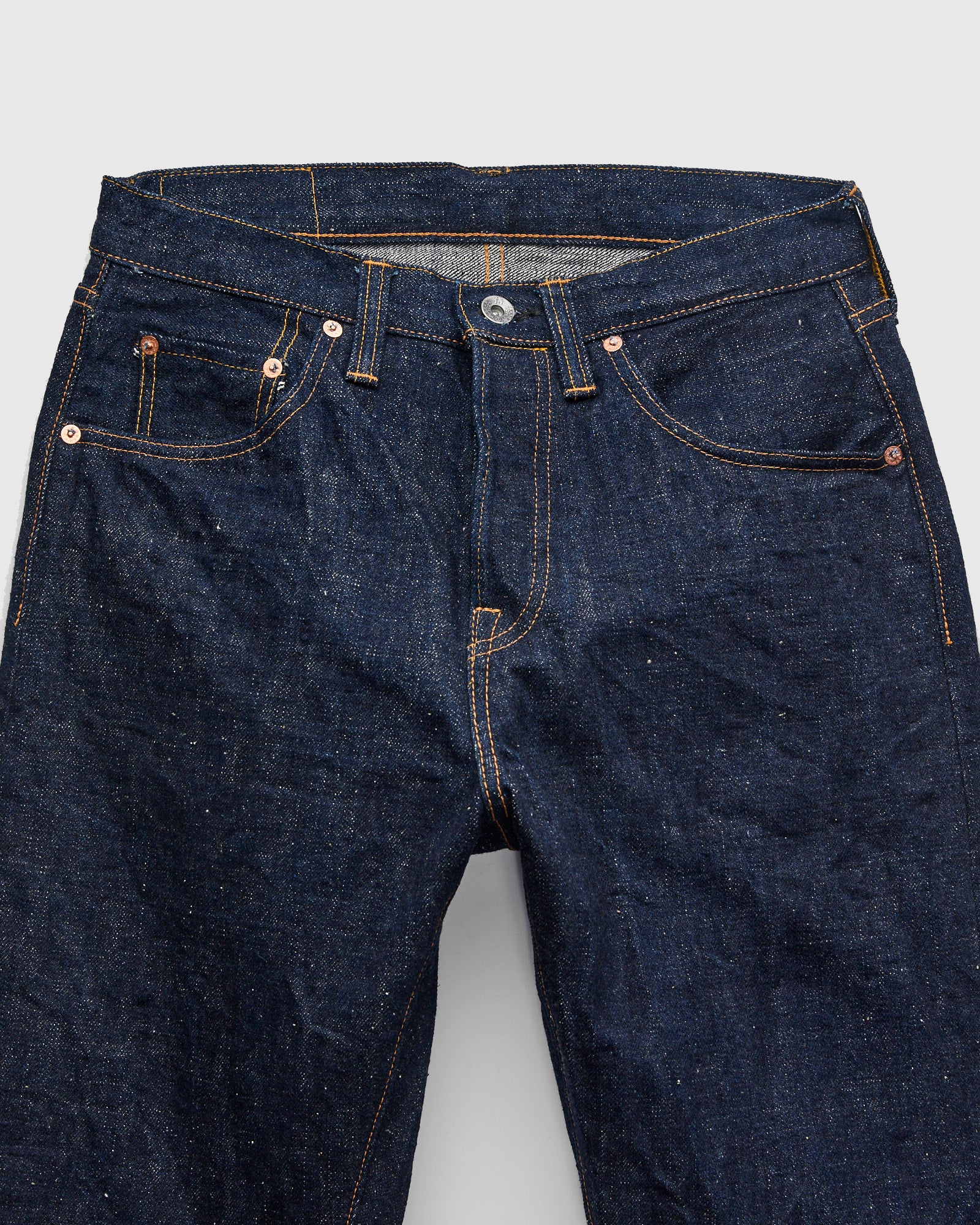 S211AX "Ai-Benkei" 18oz Natural Indigo Selvedge Denim - Relaxed Tapered Fit - Image 5