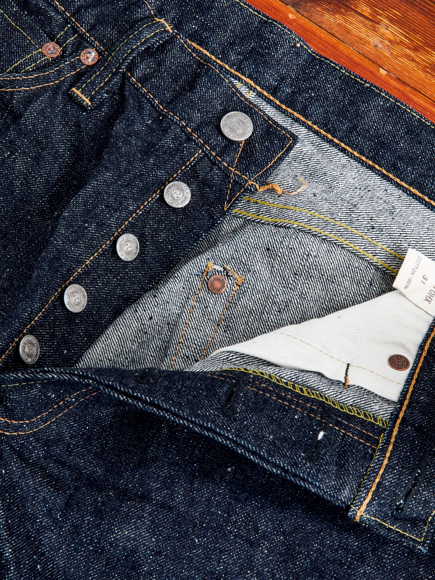 S510HX "Otokogi" 15oz Selvedge Denim - Regular Straight Fit - Image 8