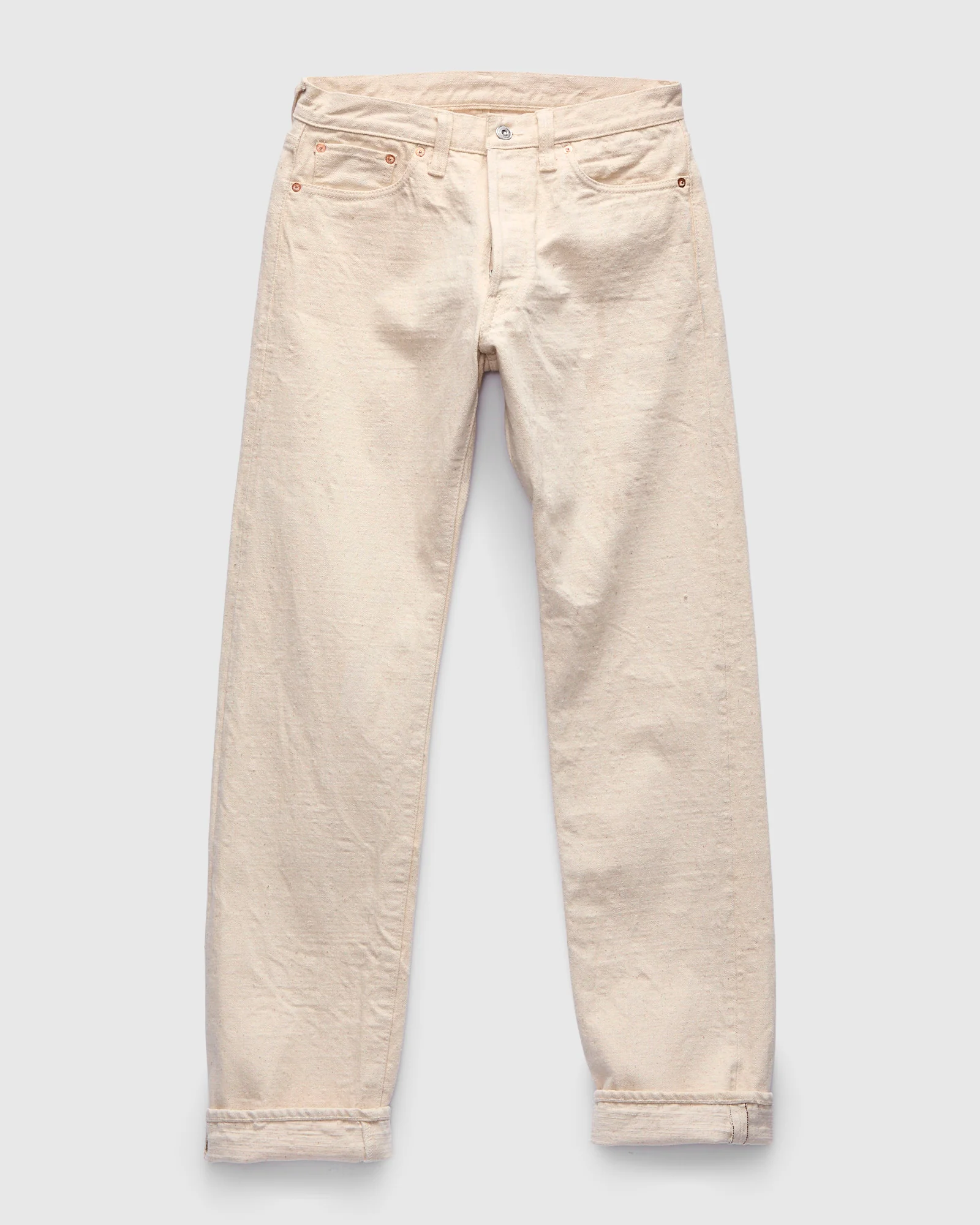 S510SC-KI "Samurai Cotton Project" 18oz Ecru Selvedge Denim - Regular Straight Fit - Image 2