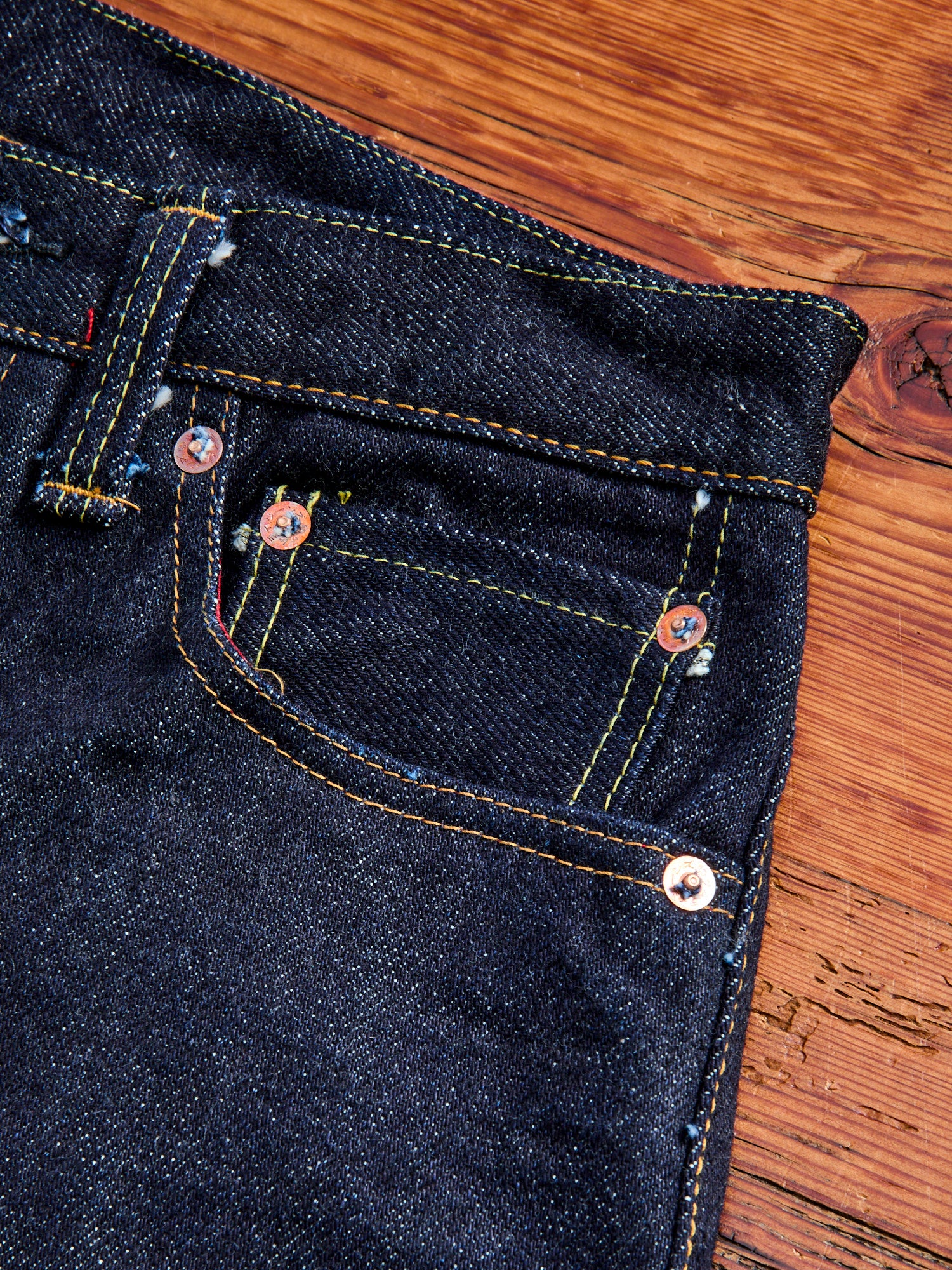 S510XX25oz-MT "Yari No Mataza" 25oz Selvedge Denim - Regular Straight Fit - Image 12