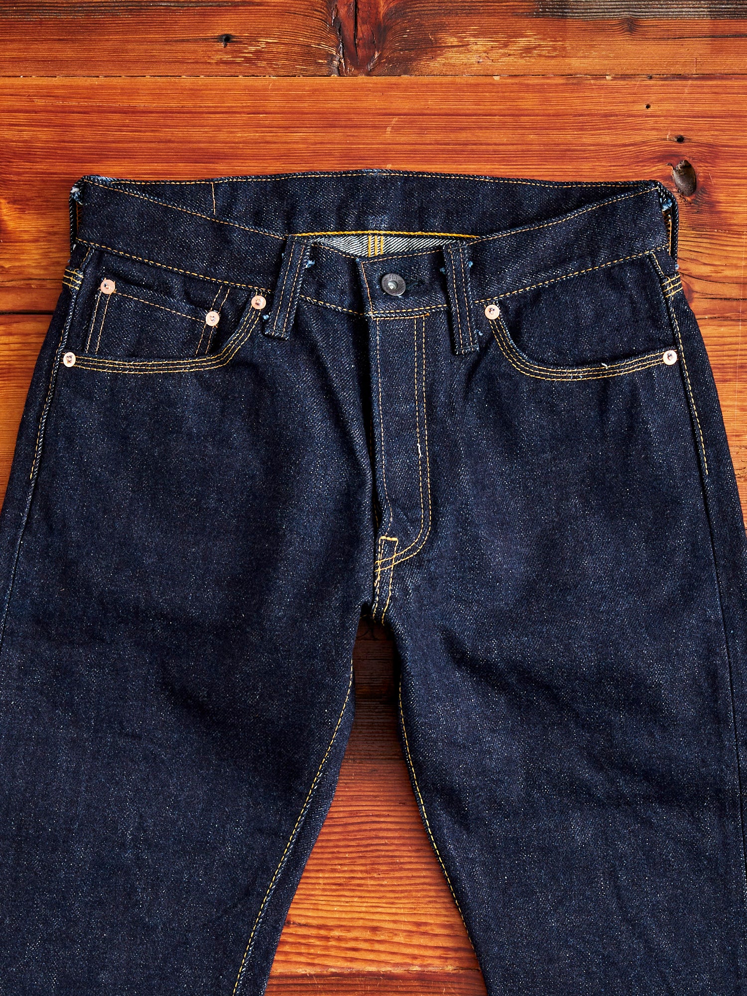 S511XX25oz-YY "Kirinji" 25oz Selvedge Denim - Slim Tapered Fit - Image 4