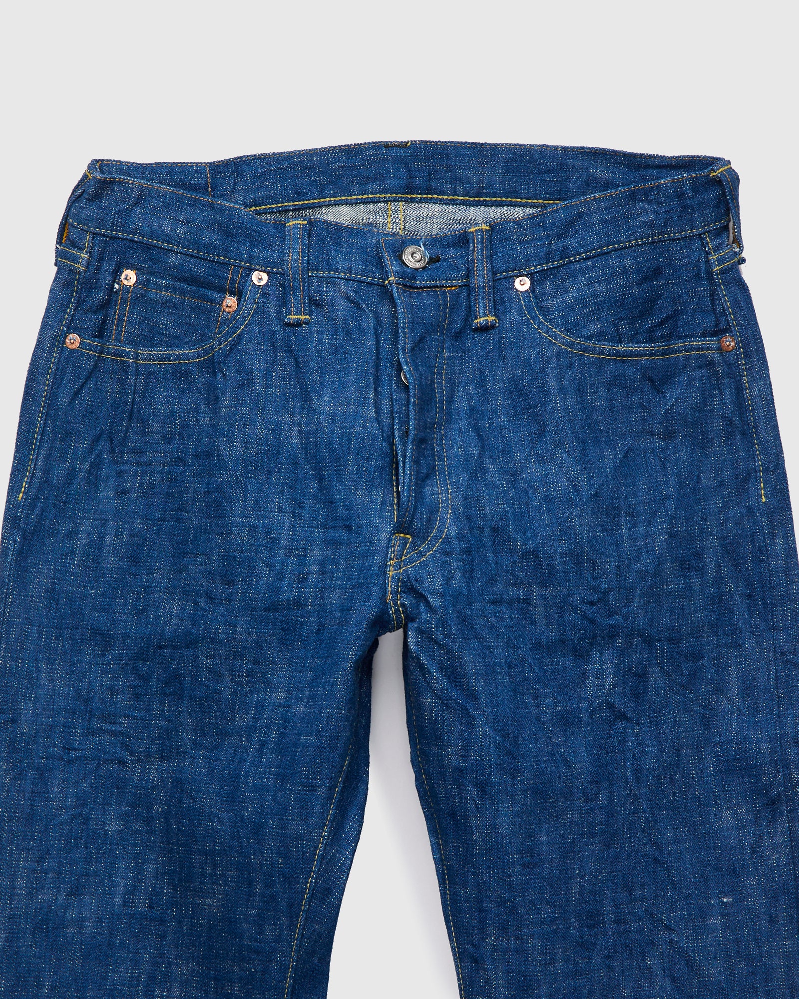 S710XX17oz-SLB "Murakumo" 17oz Slub Selvedge Denim - Slim Straight Fit - Image 5