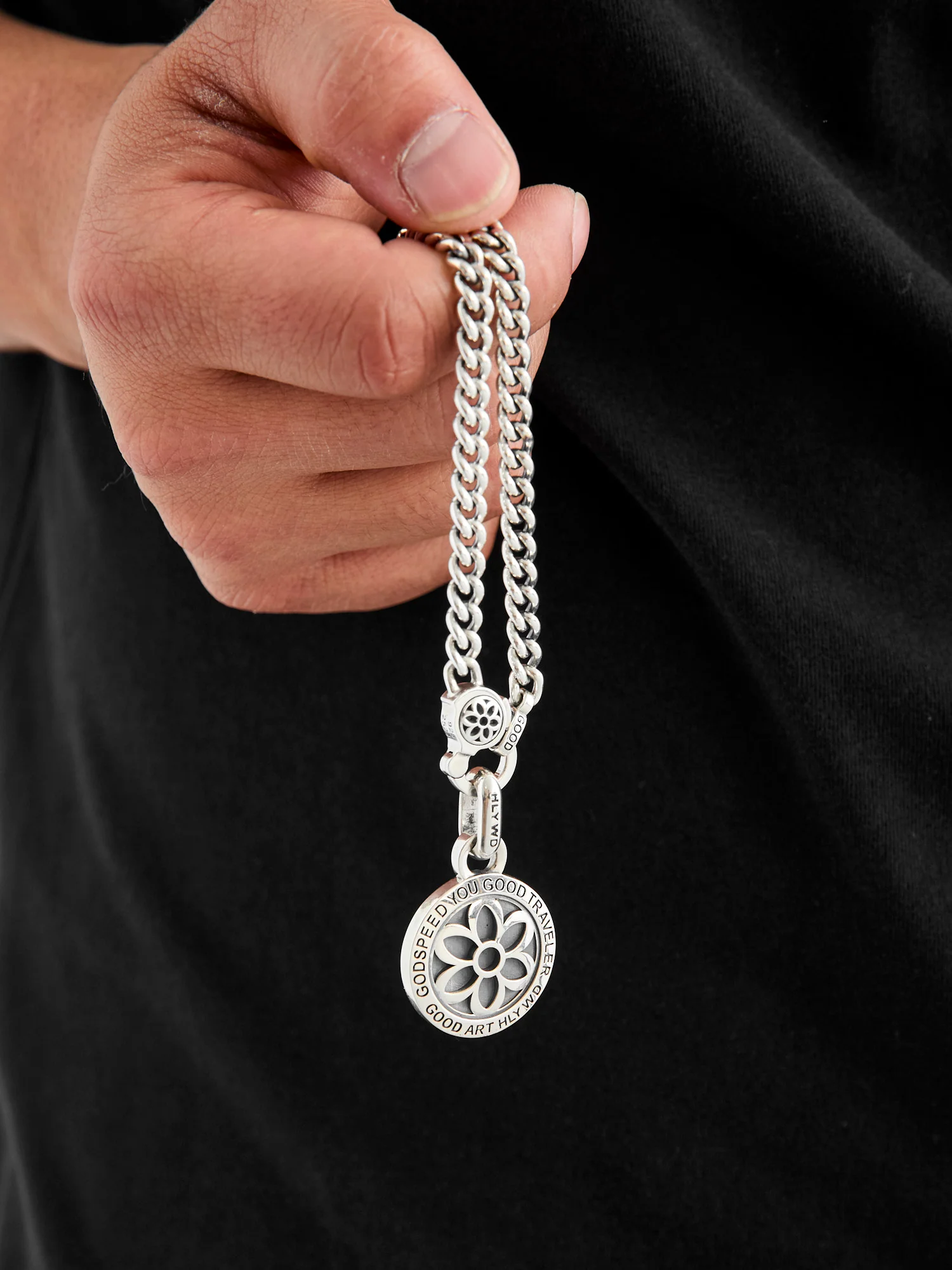 Saint Christopher Pendant in Sterling Silver - Image 7