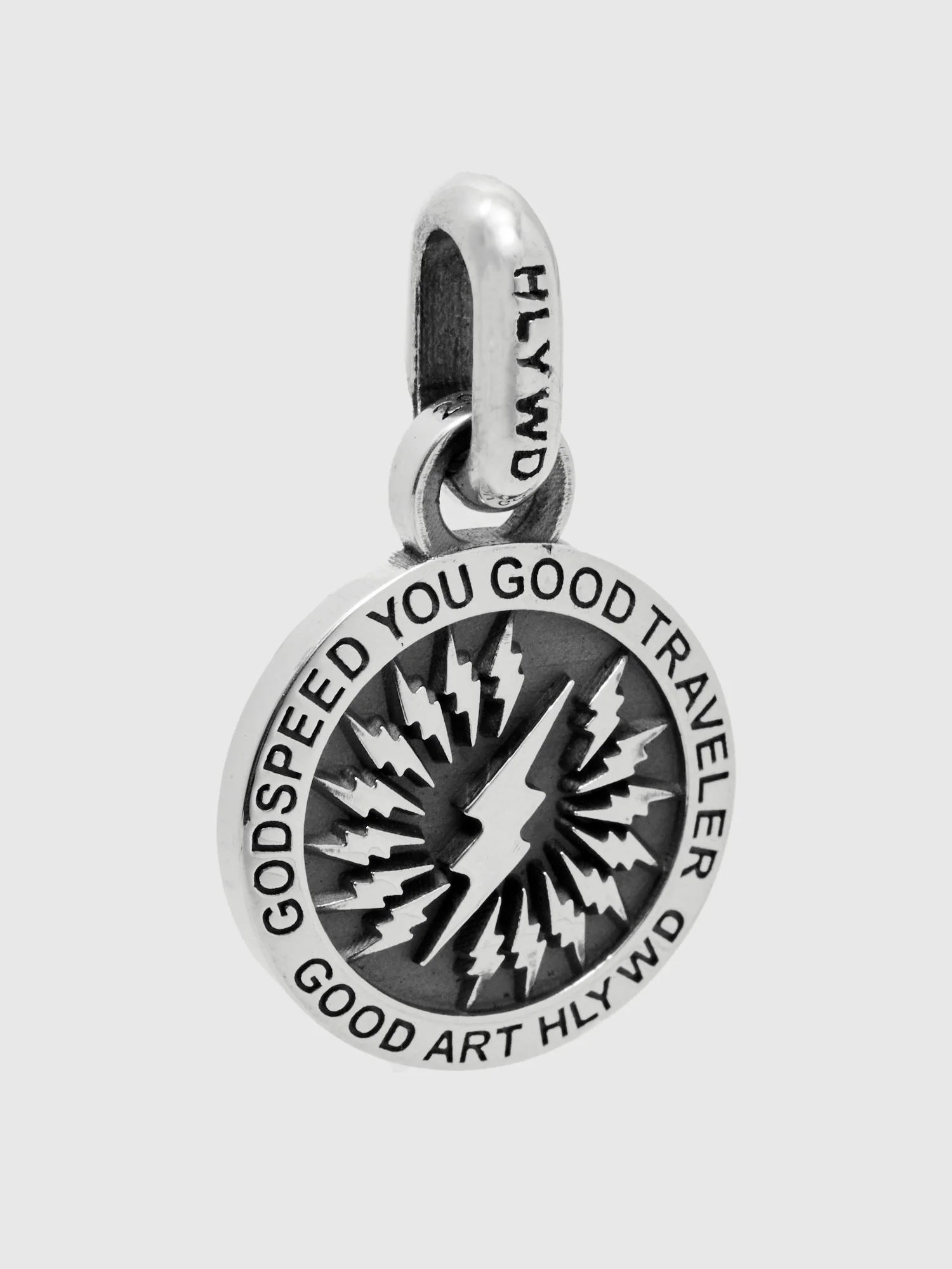 Saint Christopher Shazam Pendant in Sterling Silver - Image 5