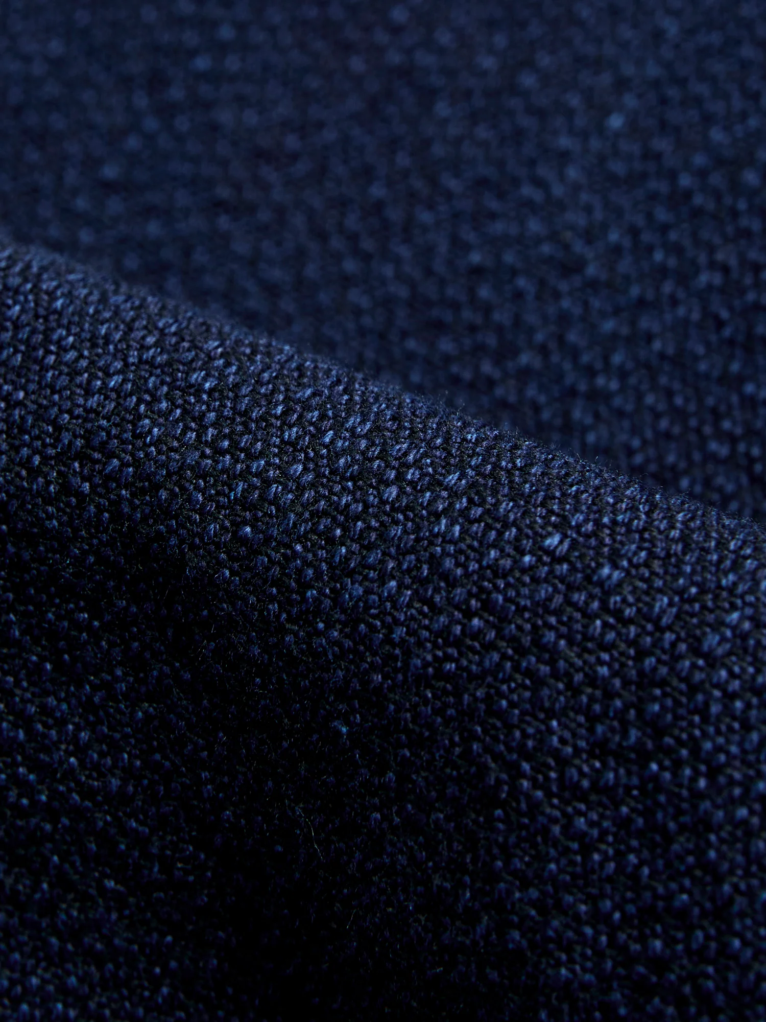 SAK24-01W Aimadara Work Shirt in Natural Indigo - Image 9