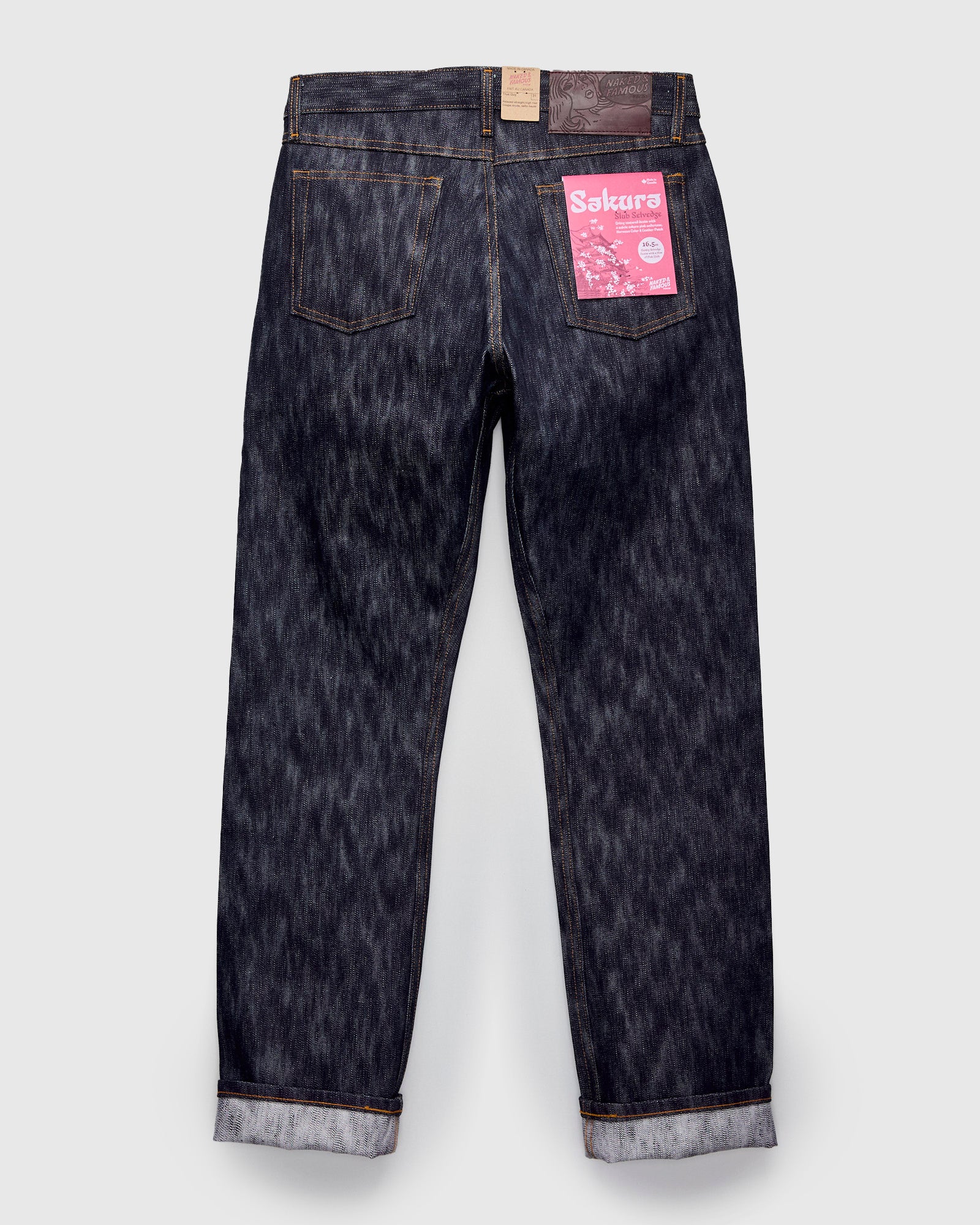 "Sakura Slub" 16.5oz Slub Selvedge Denim - True Guy Fit - Image 3