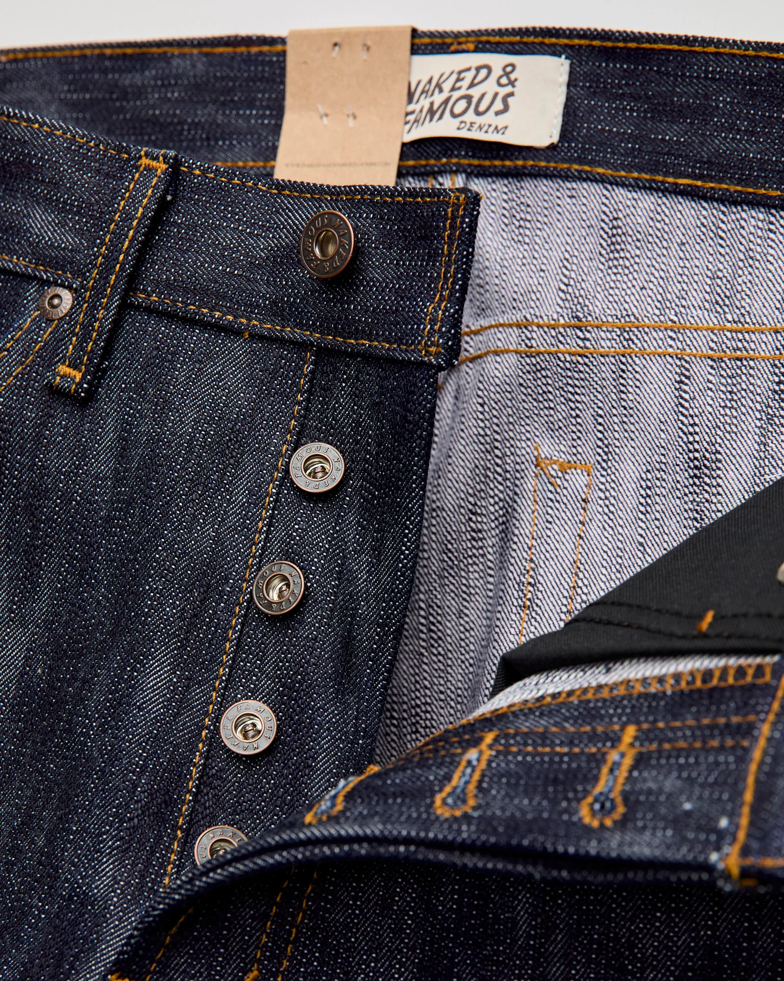 "Sakura Slub" 16.5oz Slub Selvedge Denim - True Guy Fit - Image 9