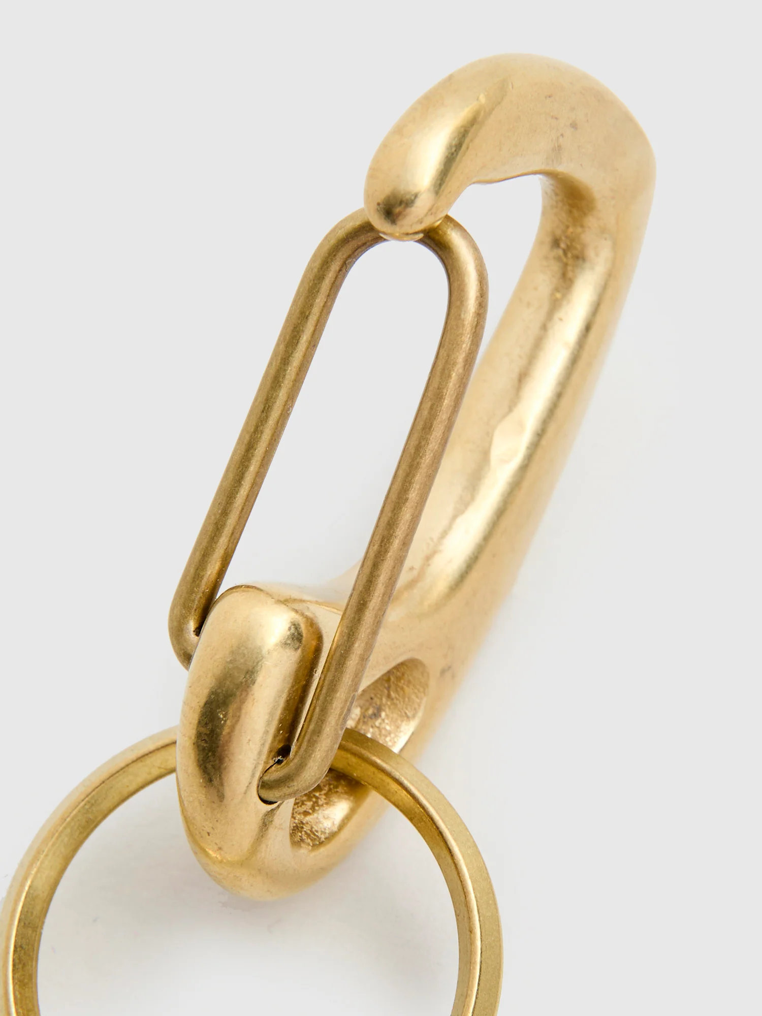 Sand Cast Key Snap in Brass - Image 4