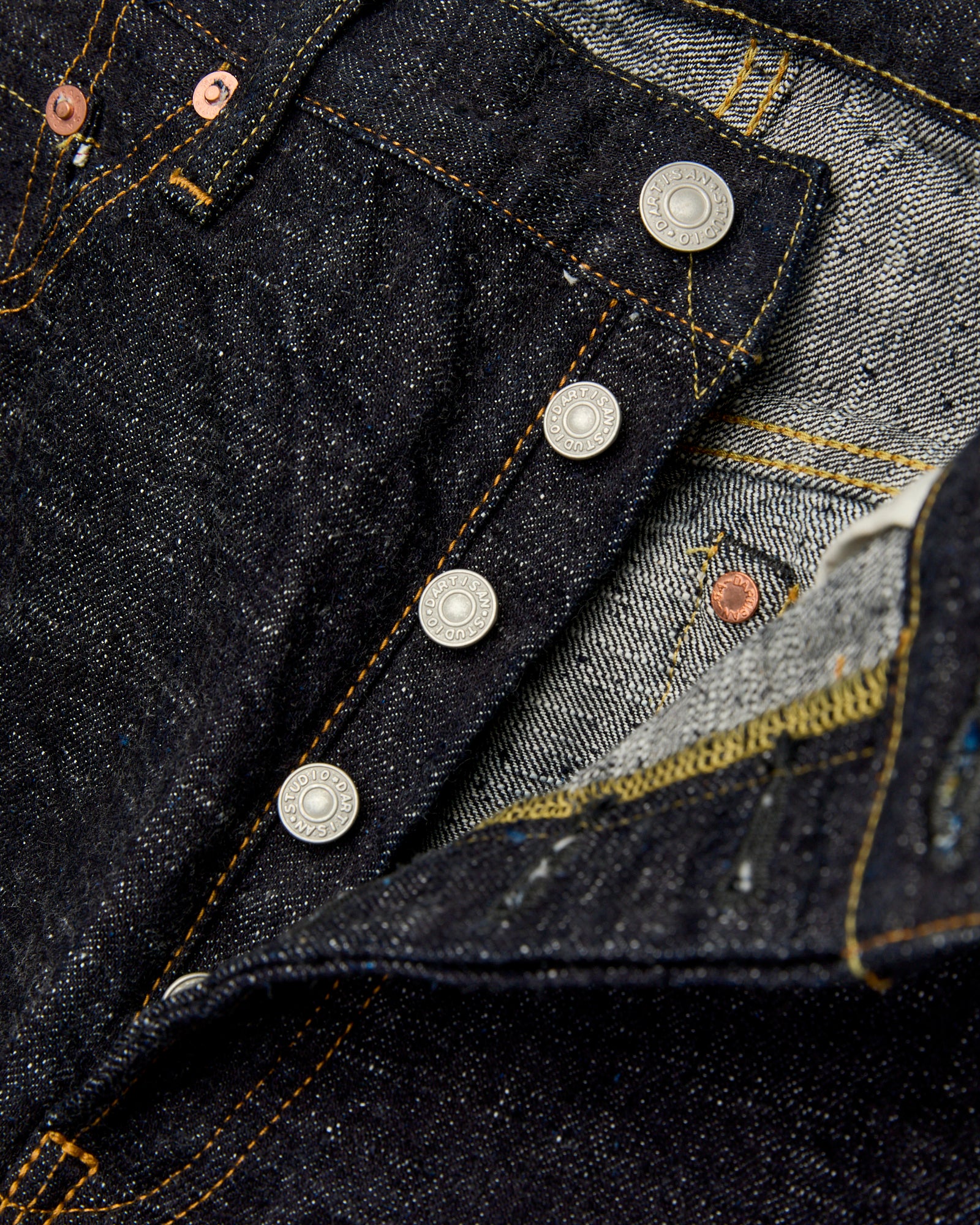 SD-1008 "GL3" 15oz Slub Selvedge Denim - Relaxed Tapered Fit - Image 7