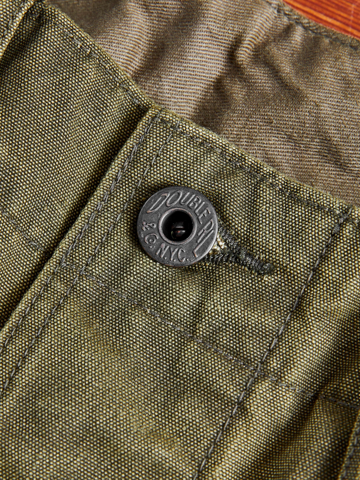 Seattle Cargo Pants in Olive Canvas - Image 6