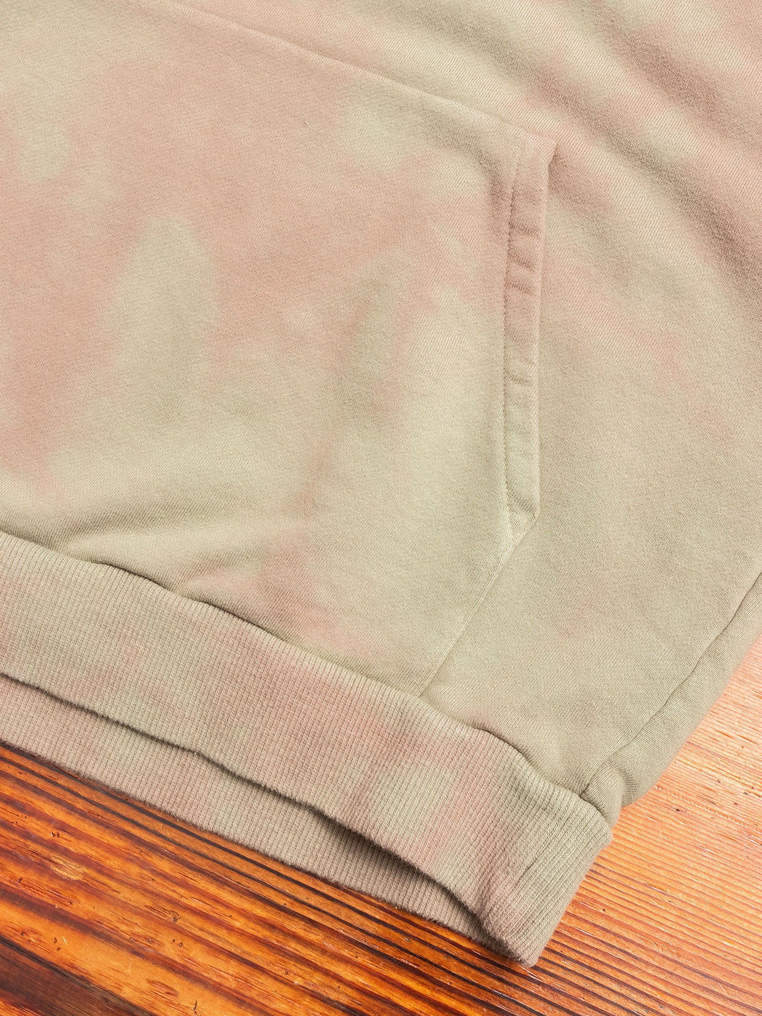 Sequoia Hoodie in Rust Camo Tie Dye - Image 5