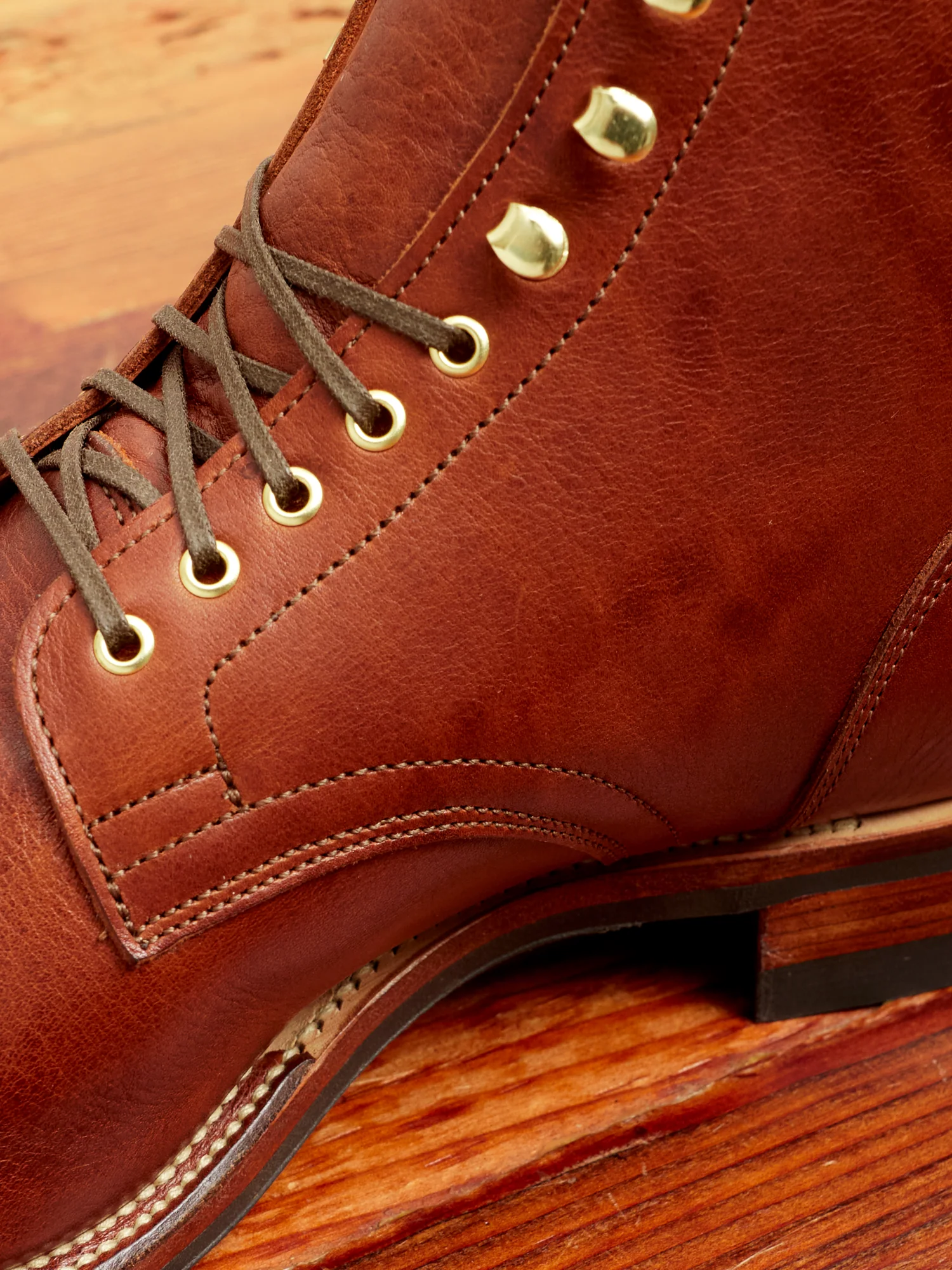 Service Boot 2030 Dainite in Whiskey Regency Calf - Image 5