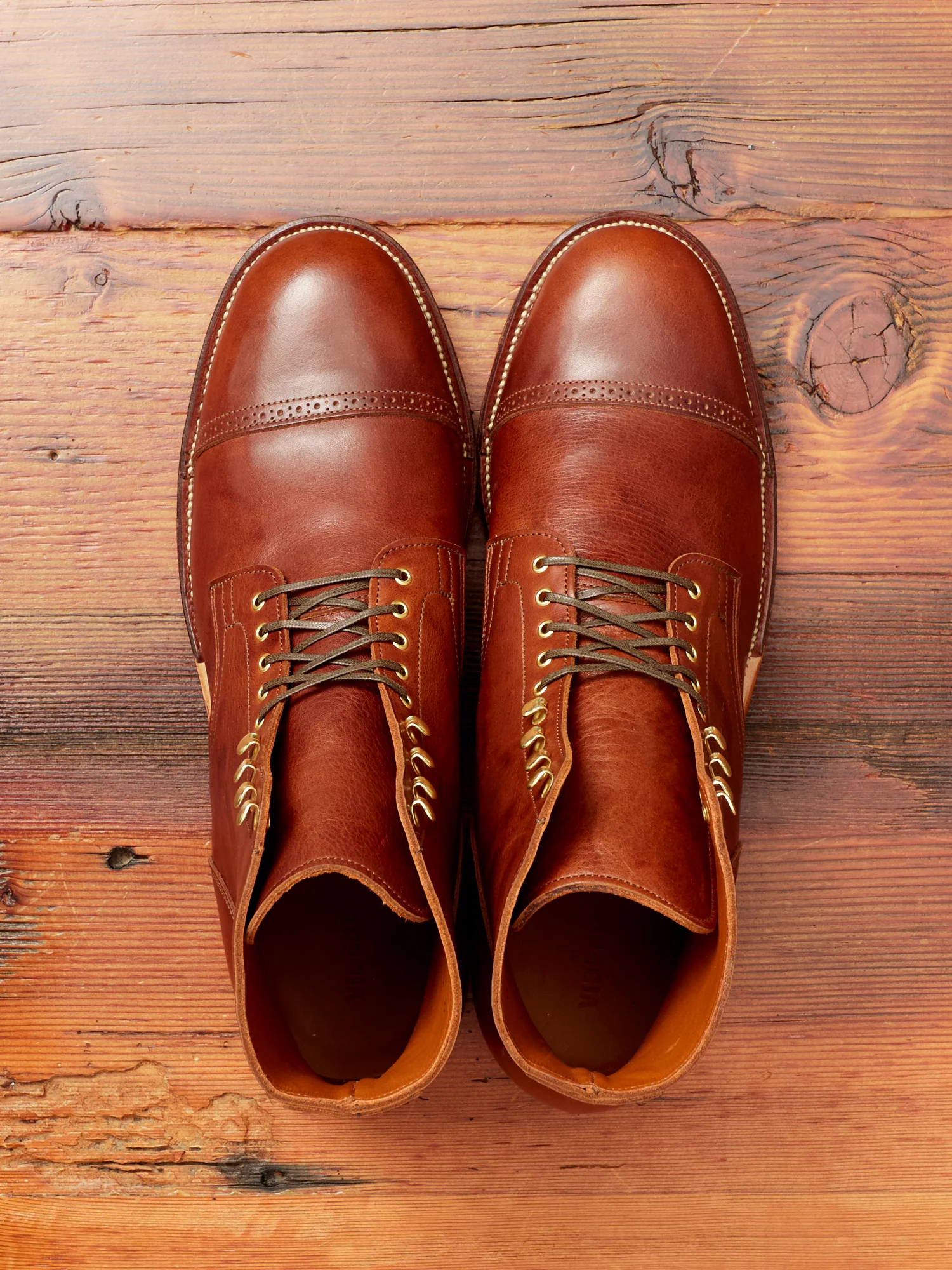 Service Boot 2030 Dainite in Whiskey Regency Calf - Image 9