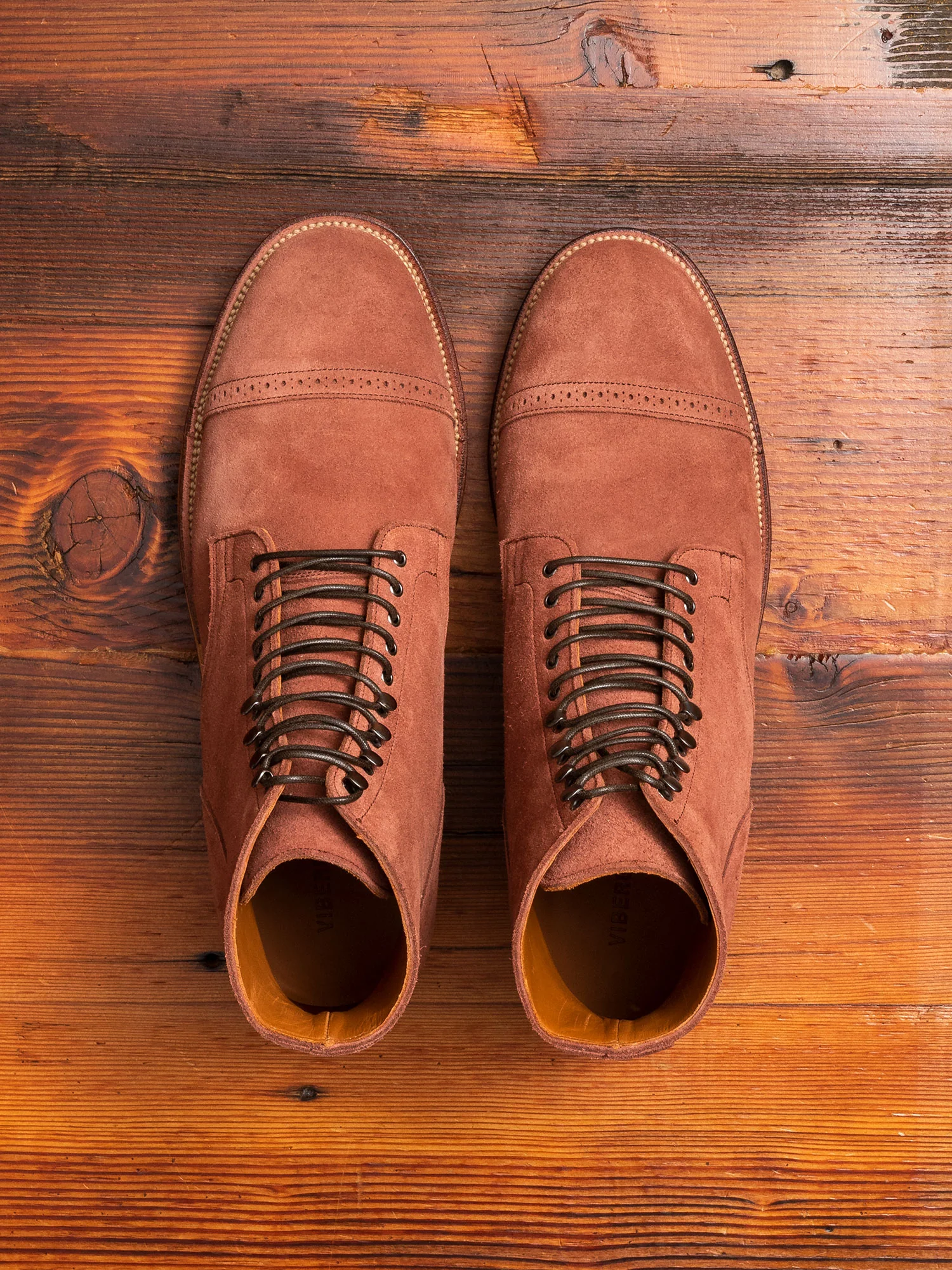 Service Boot 2030 in Sweet Potato Eco Veg Suede - Image 11