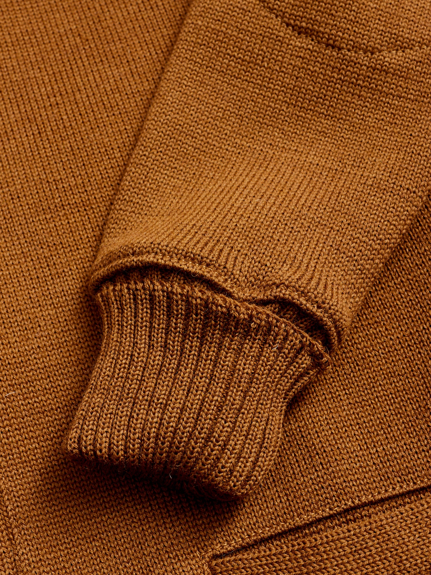 Shawl Sweater Coat in Whiskey - Image 5