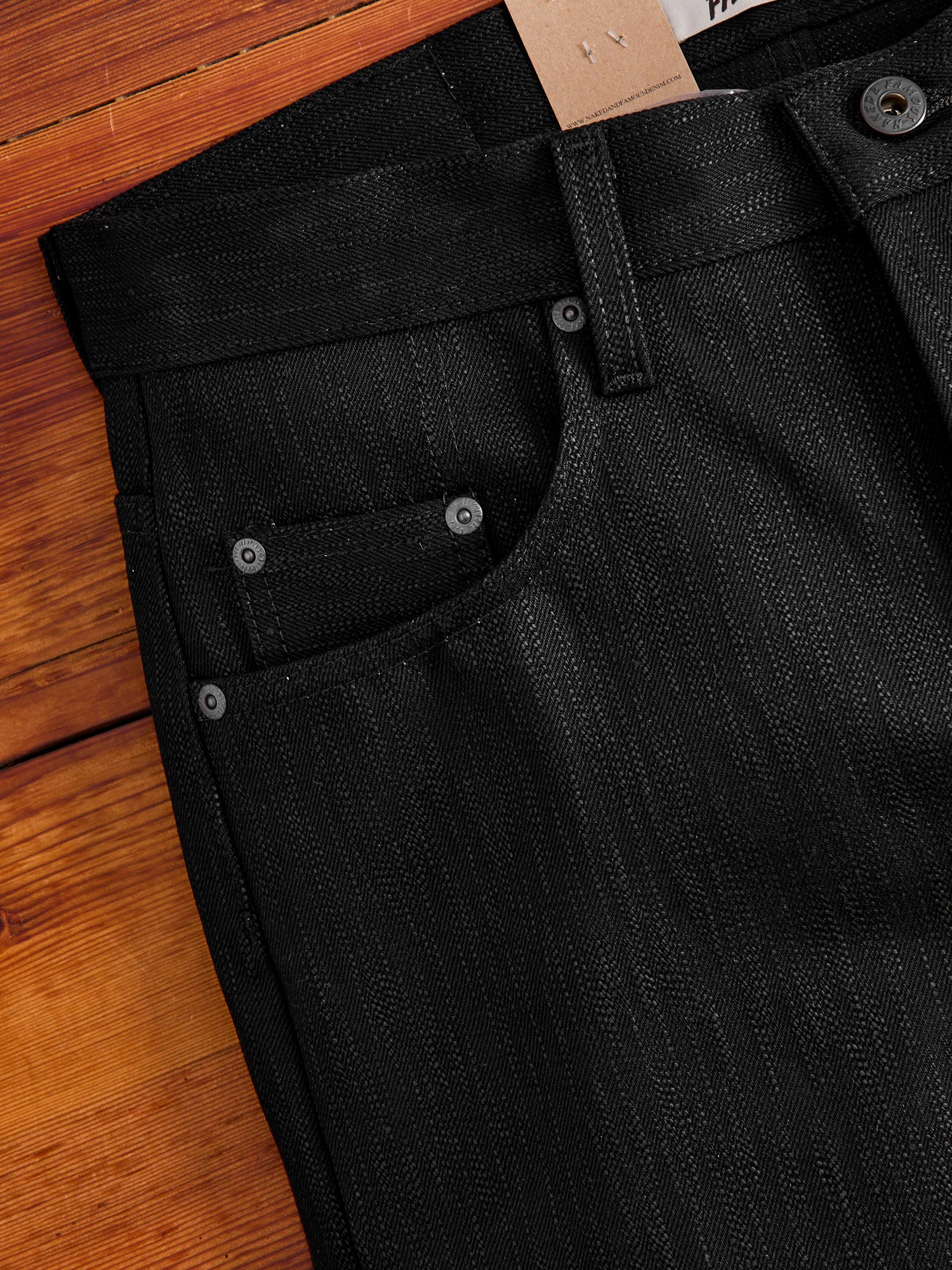 "Shinigami" 18oz Slub Selvedge Denim - Easy Guy Fit - Image 8