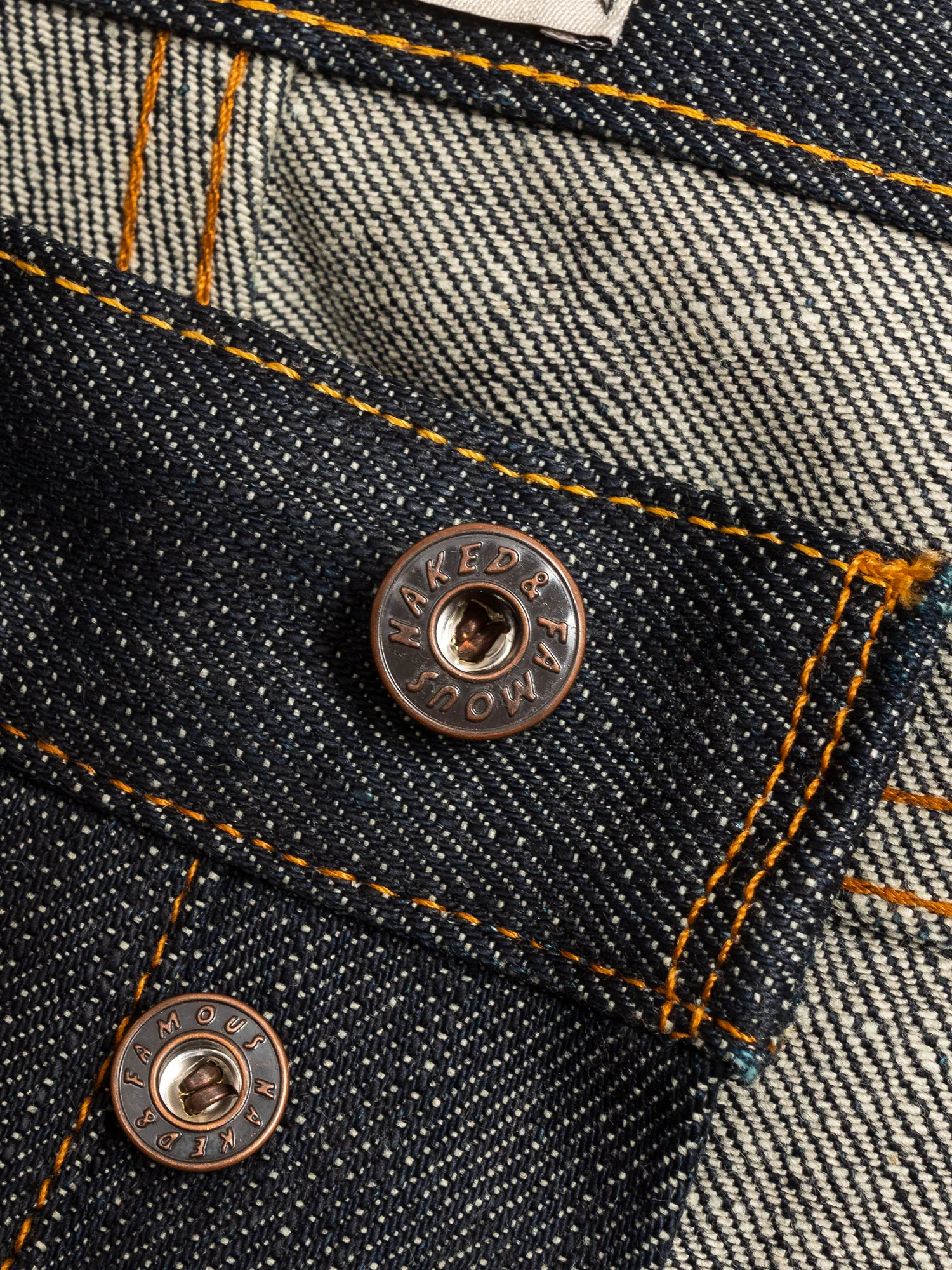 "Sidewinder" 15.5oz Slub Selvedge Denim - Super Guy Fit - Image 7