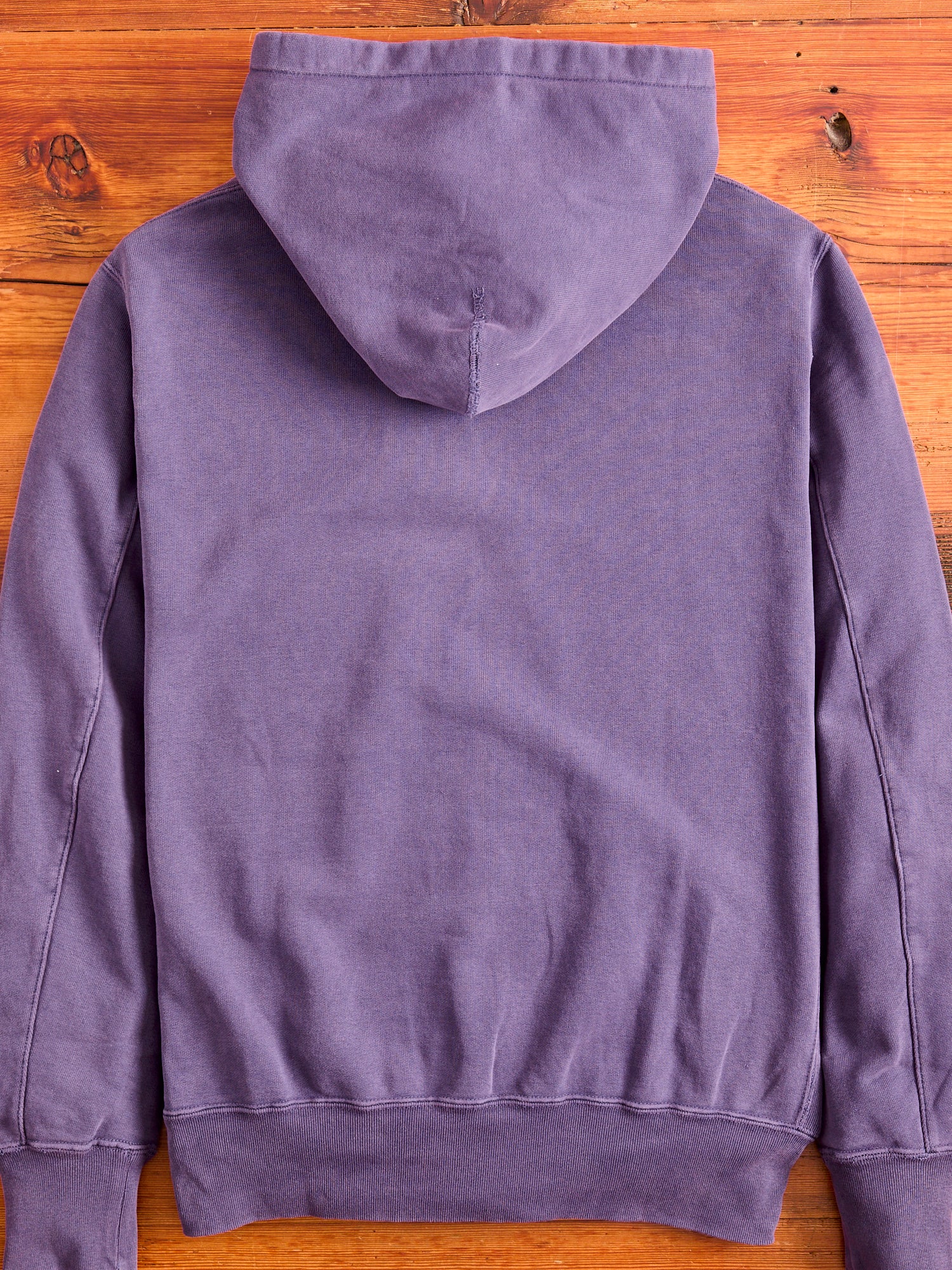 Special Finish Pullover Hoodie in Purple Navy - Image 3