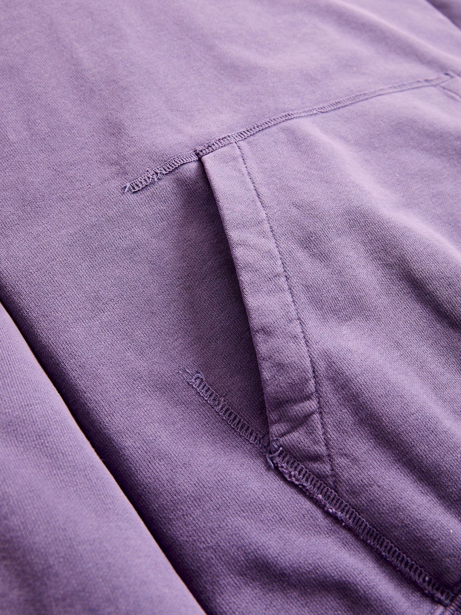 Special Finish Pullover Hoodie in Purple Navy - Image 6