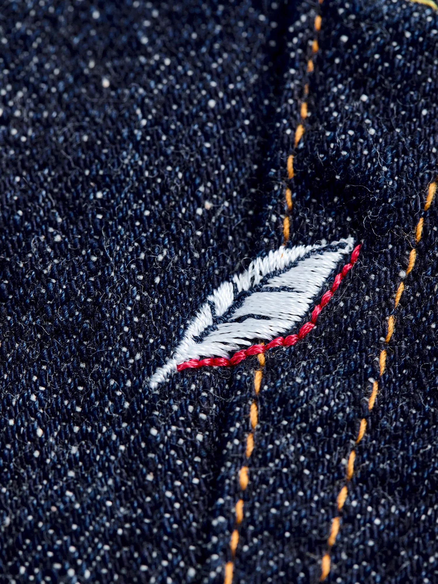 SLB-013 16.5oz Rinsed Selvedge Denim - Slim Tapered Fit - Image 4