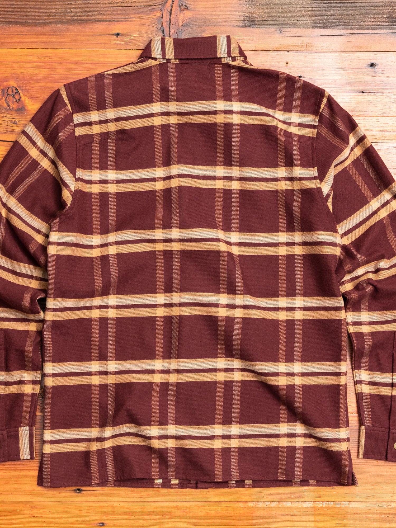 Sly Straight Hem Flannel in Pico Check - Image 8