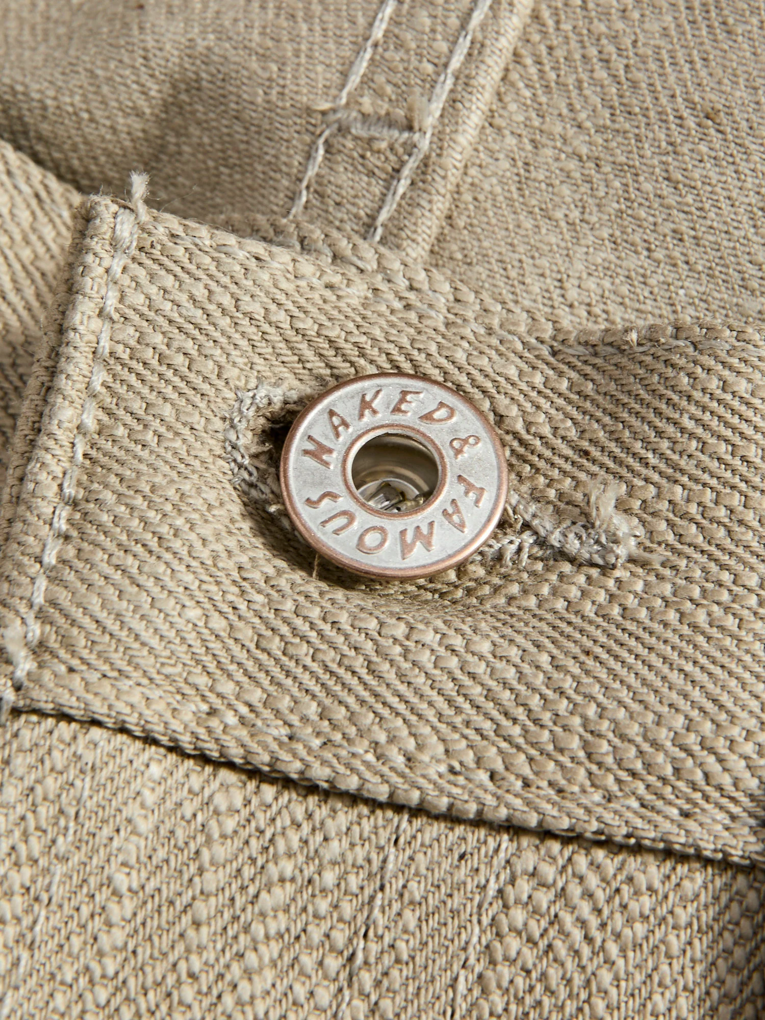 "Smokey Cotton Slub" 16oz Selvedge Denim - True Guy Fit - Image 8