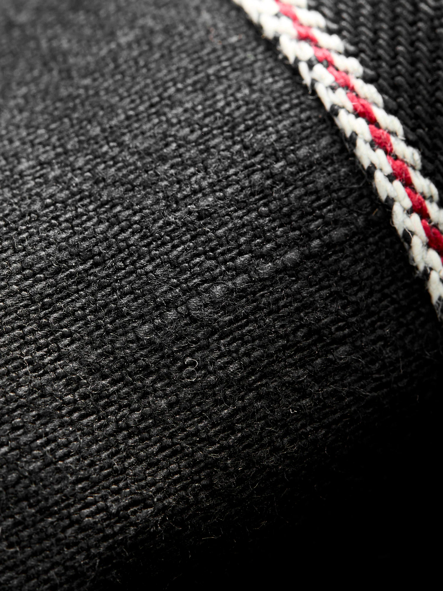 "Solid Black" 13oz Selvedge Denim - Strong Guy Fit - Image 14