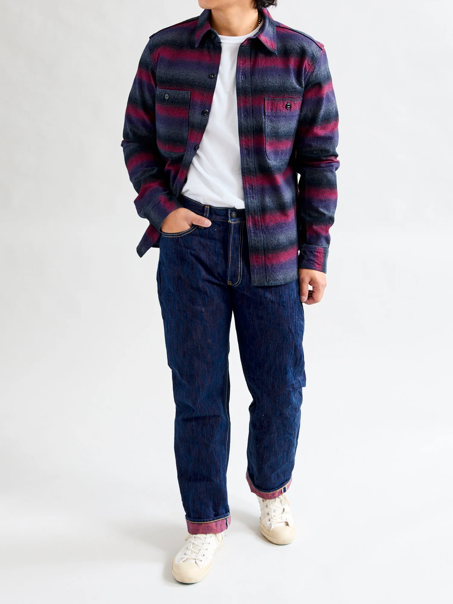 SP-084S "Tokushima Hinode-Awa Shoai" 45th Anniversary 15oz Selvedge Denim - Regular Straight Fit - Image 20
