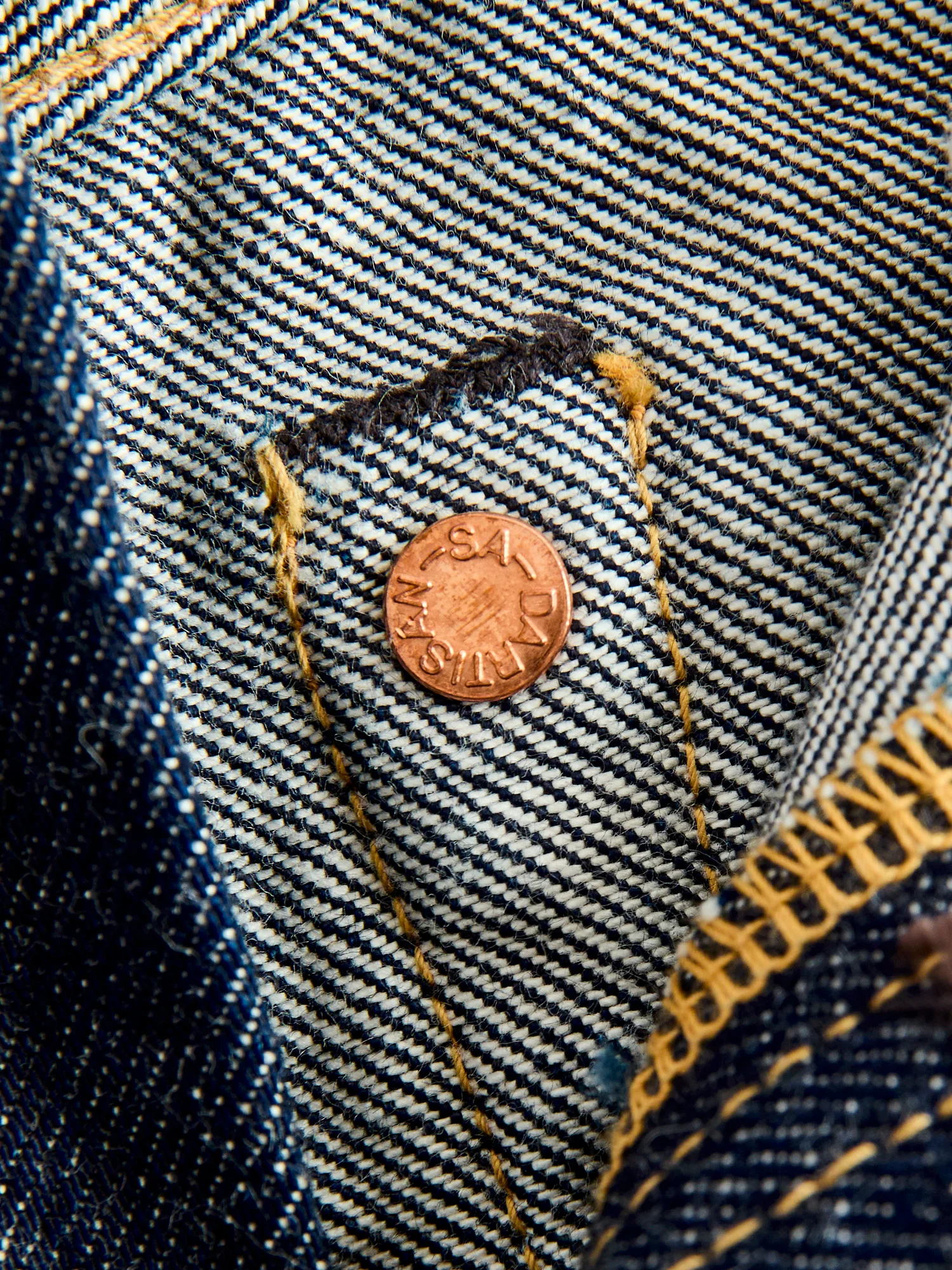 SP-085S "Ishikawadai" 45th Anniversary 13oz Selvedge Denim - Regular Straight Fit - Image 11