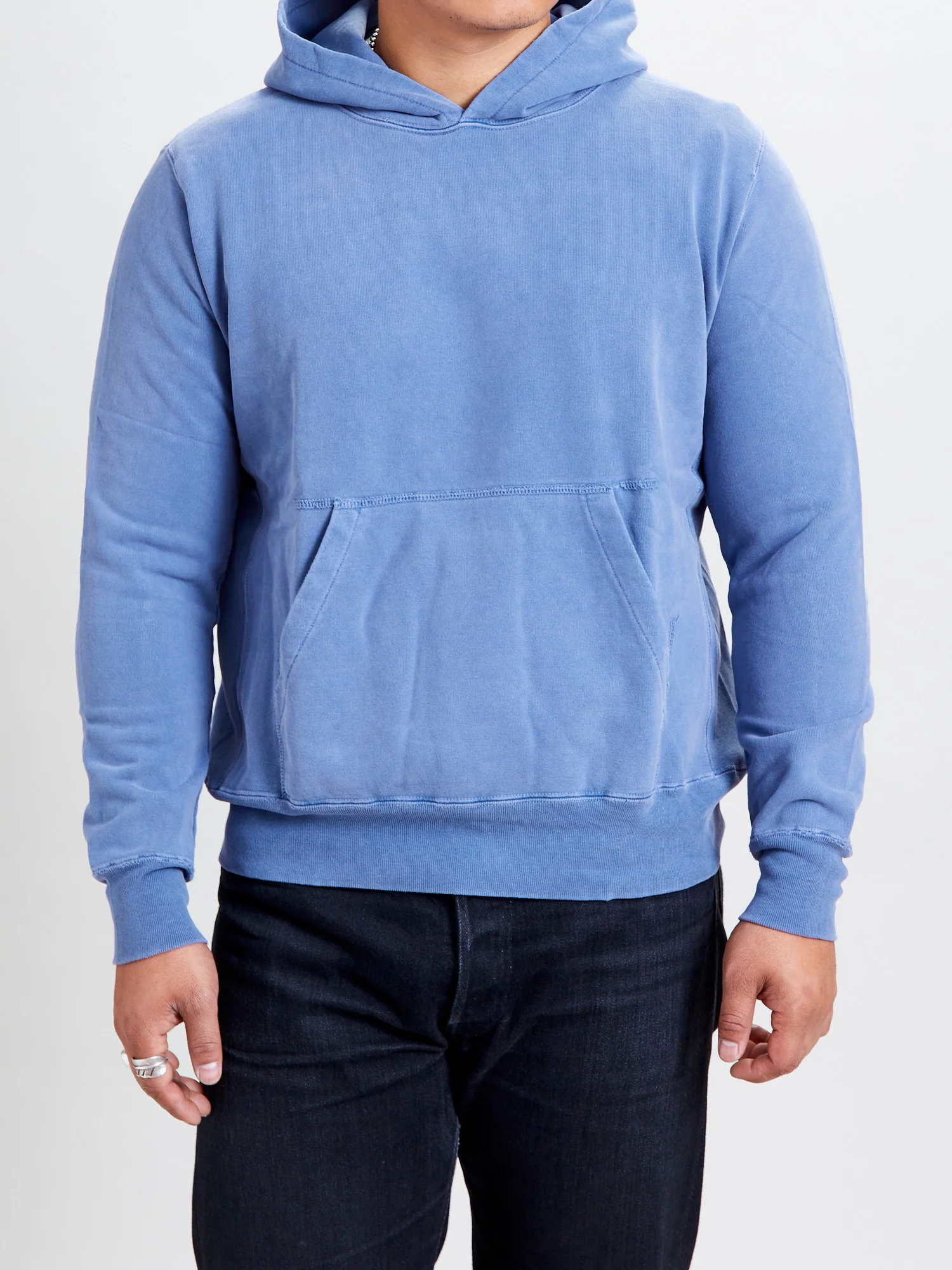 Special Finish Pullover Hoodie in Blue - Image 2